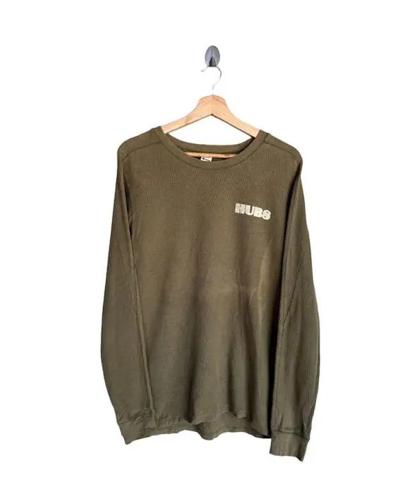 Vintage Vintage U.S. Hubs Seabees Military long Sleeve Tshirt Size US M / EU 48-50 / 2 - 1 Thumbnail