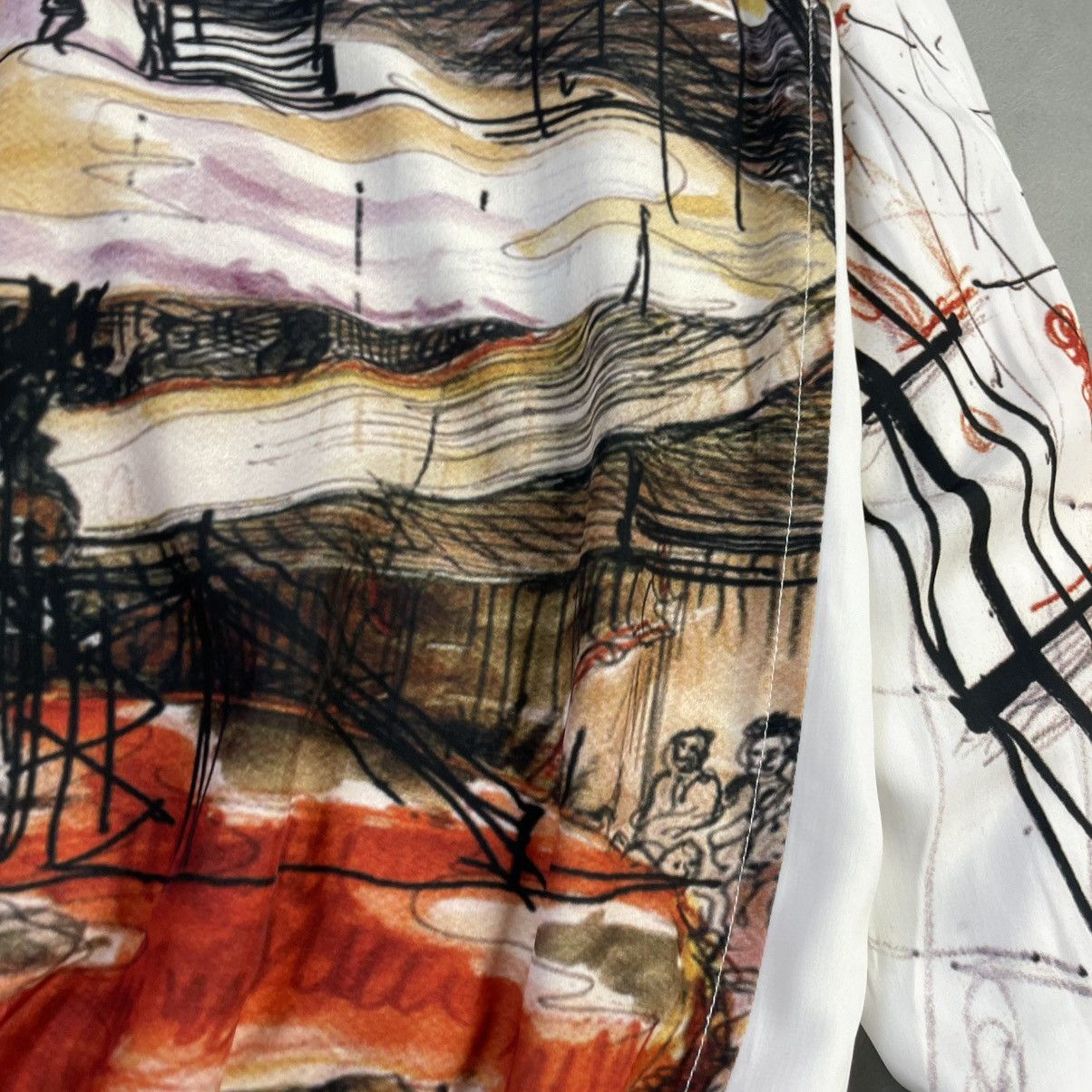 Angelos Frentzos ANGELOS FRENTOS S/S 15 SOUND PRINT JACKET Size US XS / EU 42 / 0 - 13 Thumbnail