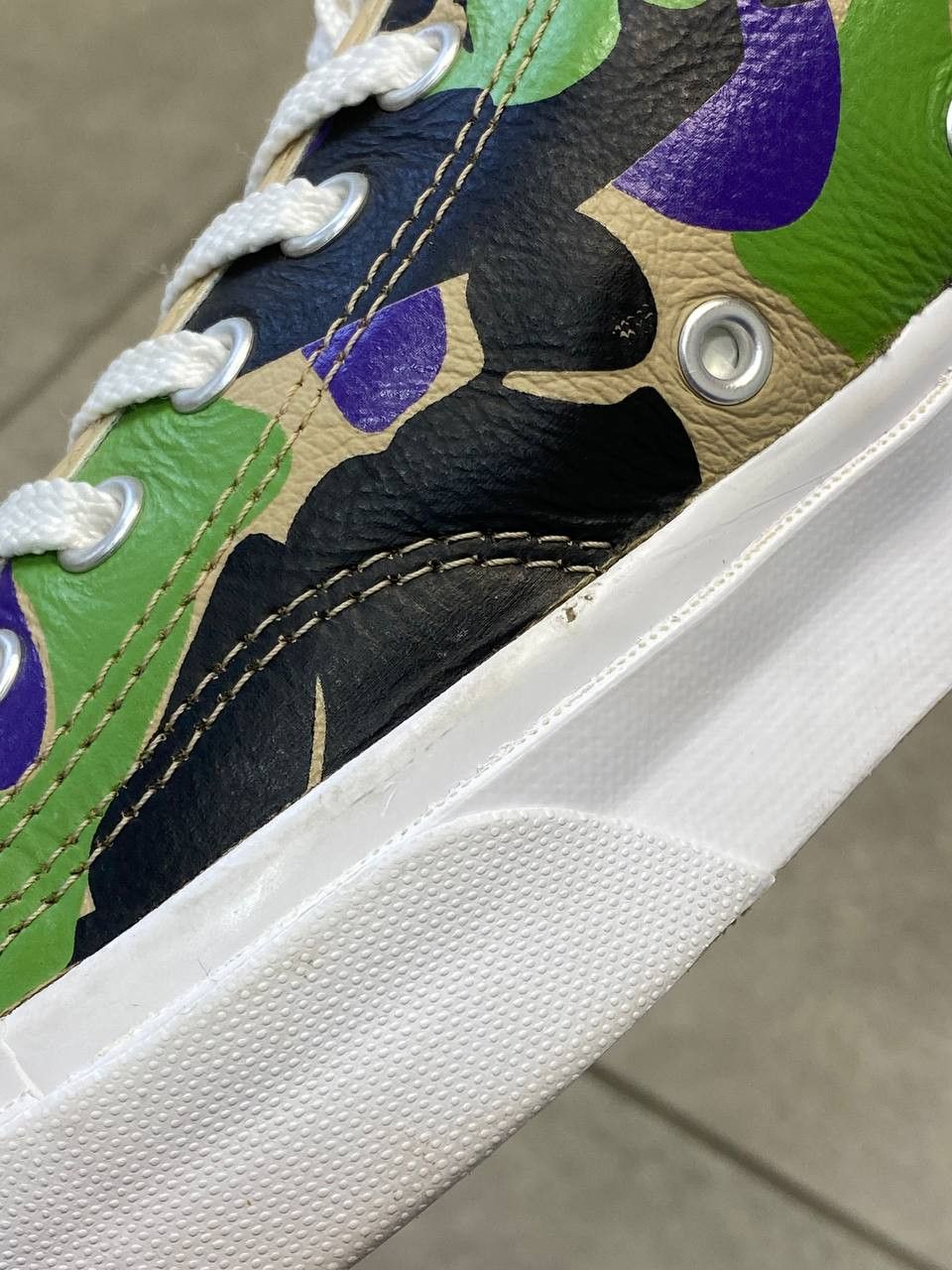 Converse Converse 70s Archive Print Jack Purcell Low Camo Shoes Size US 9 / EU 42 - 11 Thumbnail