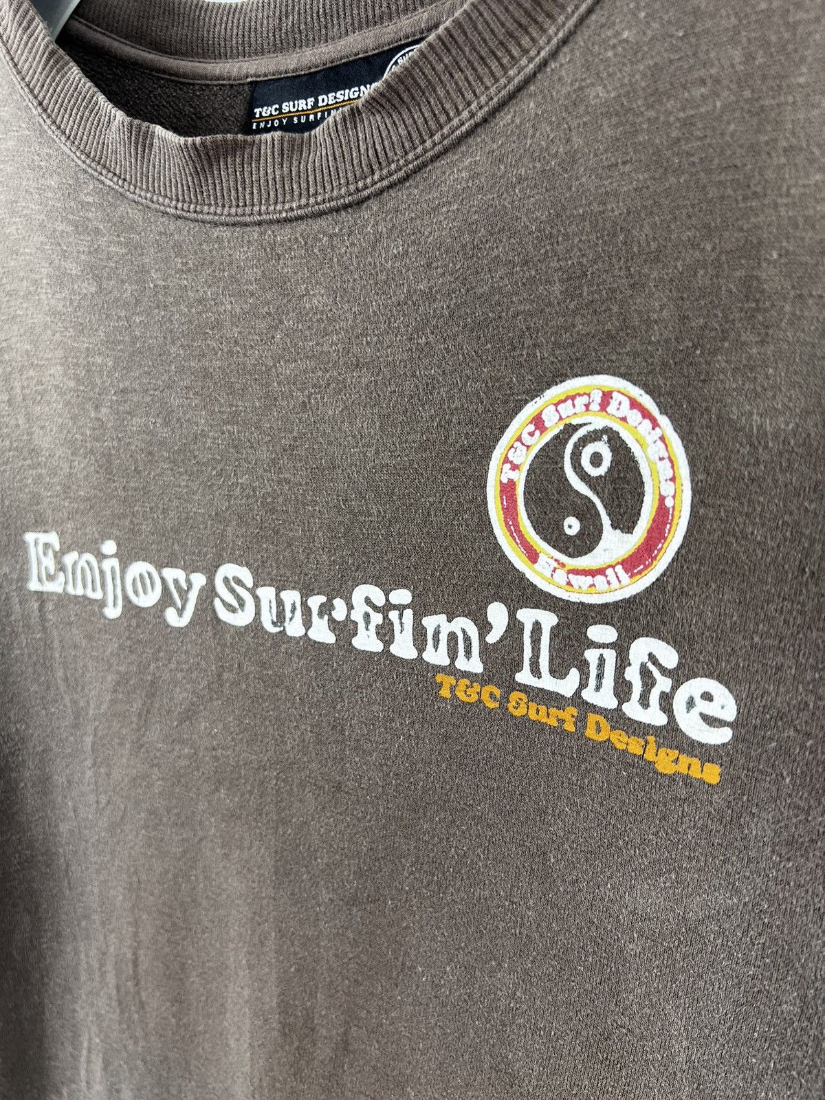 Sun Surf 🌊 T&C Surf Design "Enjoy Surfin' Life" streetwear Sweat Size US S / EU 44-46 / 1 - 6 Thumbnail