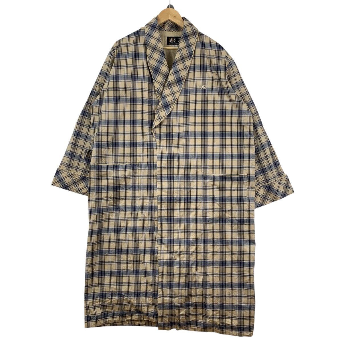 DAKS Vintage DAKS LONDON Nova Checks Plaids Trench Coat Jacket Size L / US 10 / IT 46 - 4 Thumbnail