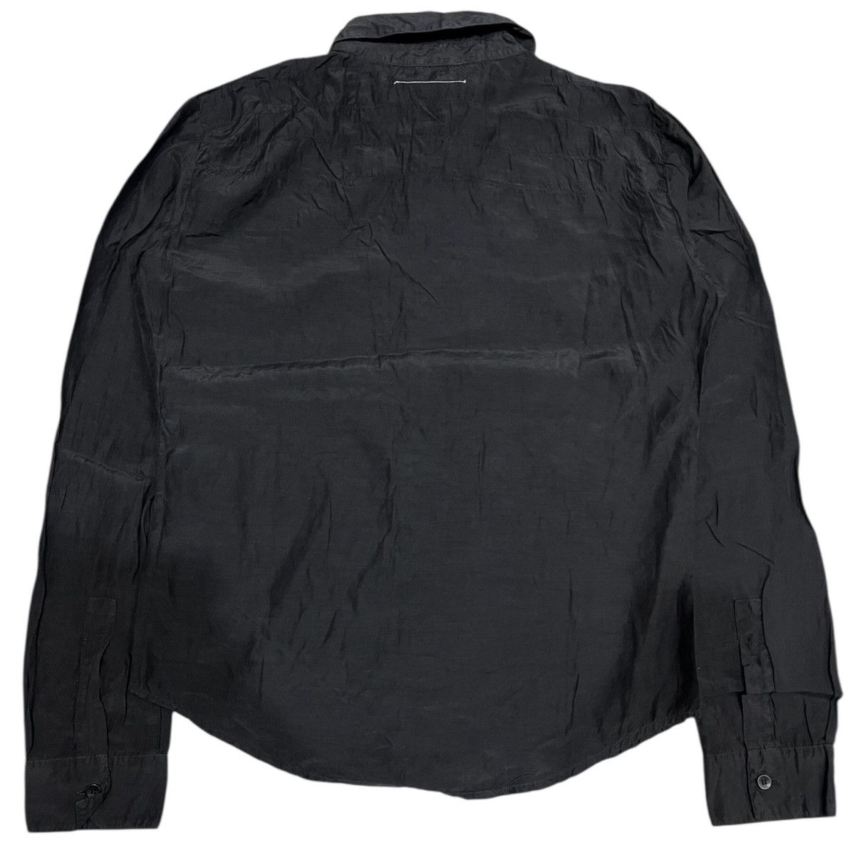 Maison Margiela MM6 Maison Margiela Button Up Silk Shirt Size M / US 6-8 / IT 42-44 - 6 Thumbnail