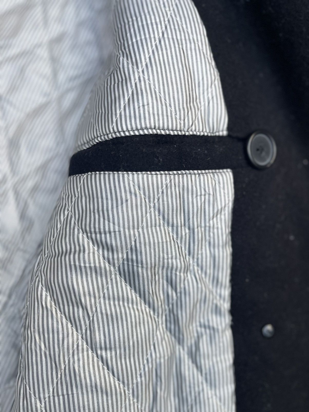 Japanese Brand × SHIPS × Ships Jet Blue Japanese Ships Jet Blue Double Breasted Wool Jacket Size US M / EU 48-50 / 2 - 6 Thumbnail
