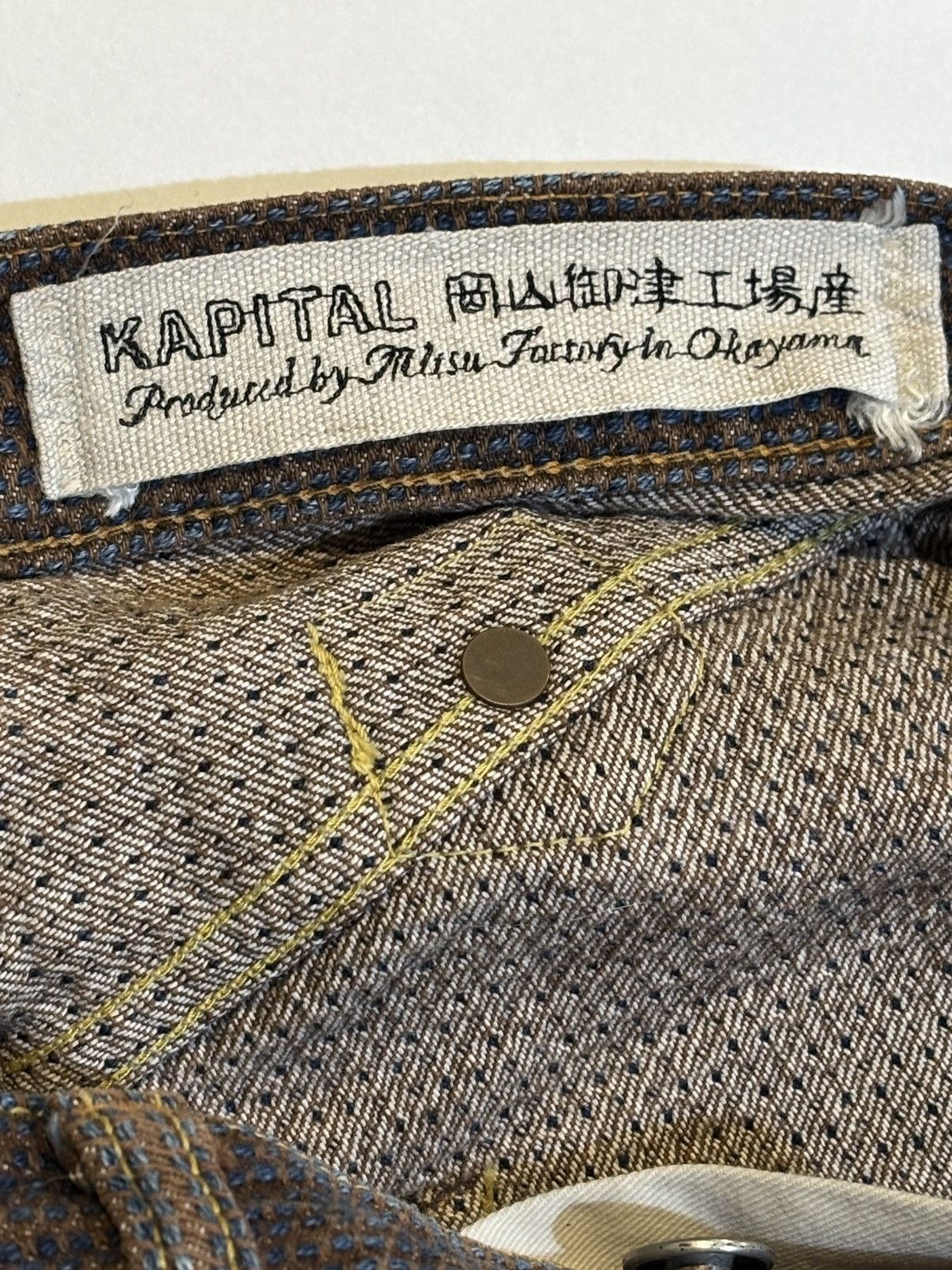 Kapital Kountry Kapital Kountry Custom Century Denim Size US 30 / EU 46 - 9 Thumbnail