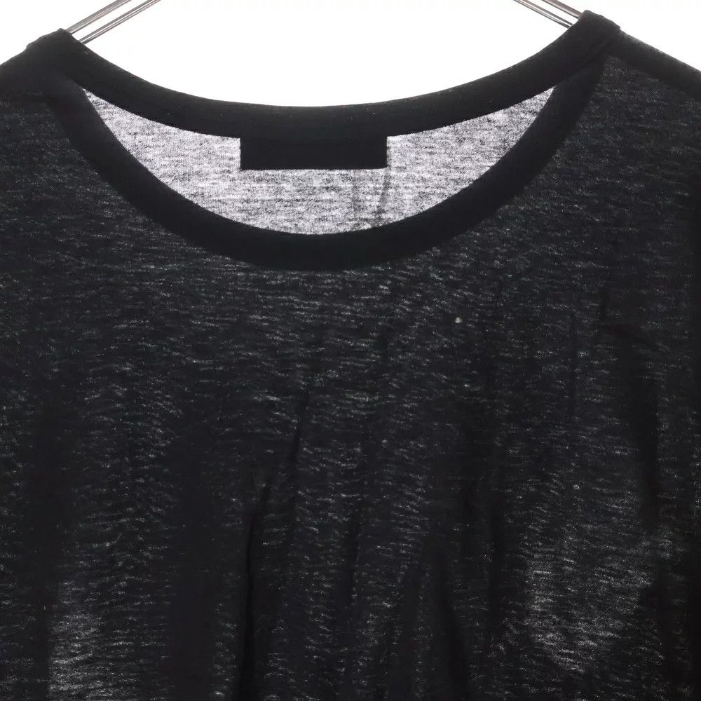 Yohji Yamamoto Yohji Yamamoto POUR HOMME 21AW Printed Long Sleeve T-Shirt Size US L / EU 52-54 / 3 - 4 Thumbnail