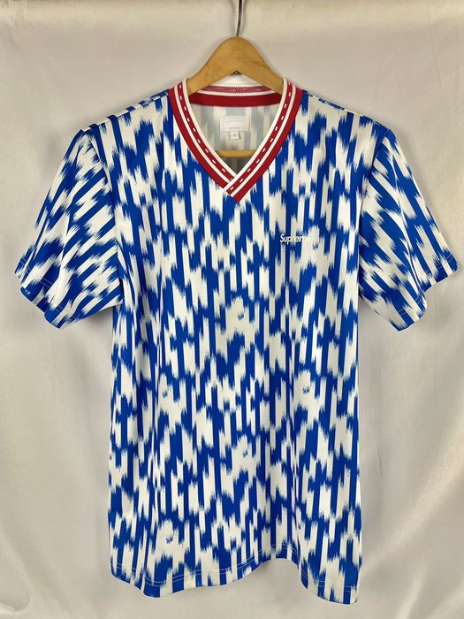 Supreme SUPREME Striker Soccer Jersey Sz M SS15 Retro USA