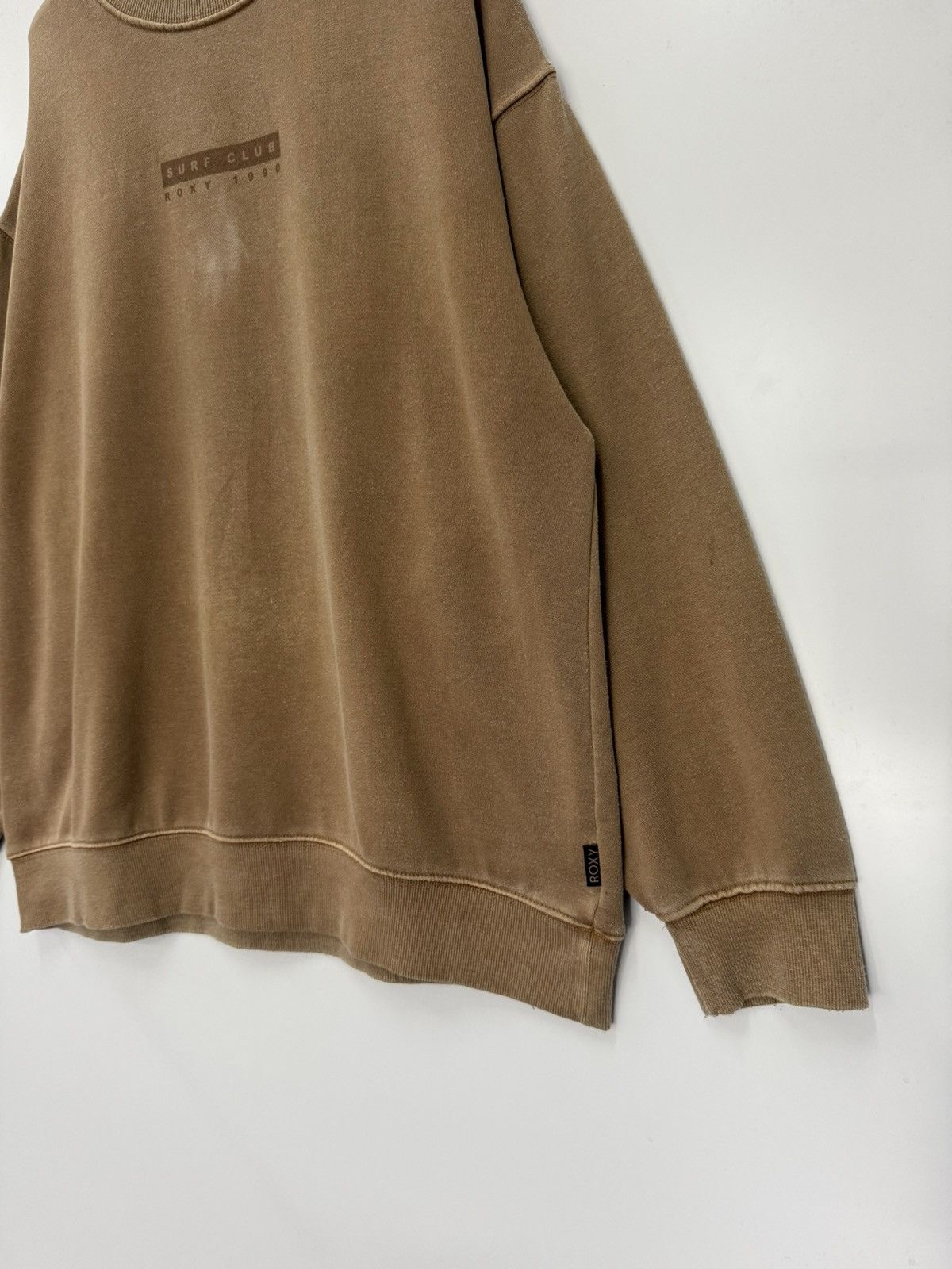Quiksilver × Vintage 🔥 VINTAGE SURF ROXY By QUIKSILVER LOGO SWEATSHIRT - S Size US L / EU 52-54 / 3 - 2 Thumbnail