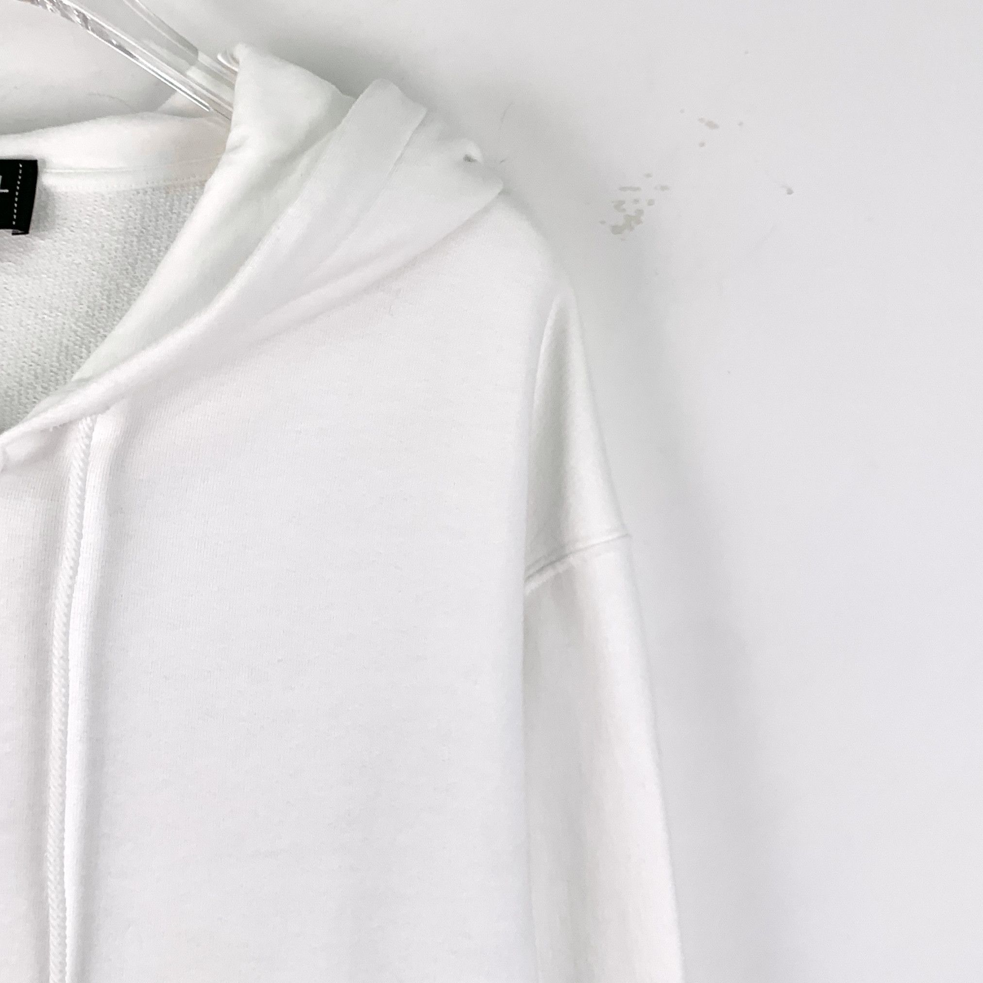Chanel Chanel White Camellia Logo Print Zip-Up Hoodie (Size XL) Size US XL / EU 56 / 4 - 7 Thumbnail