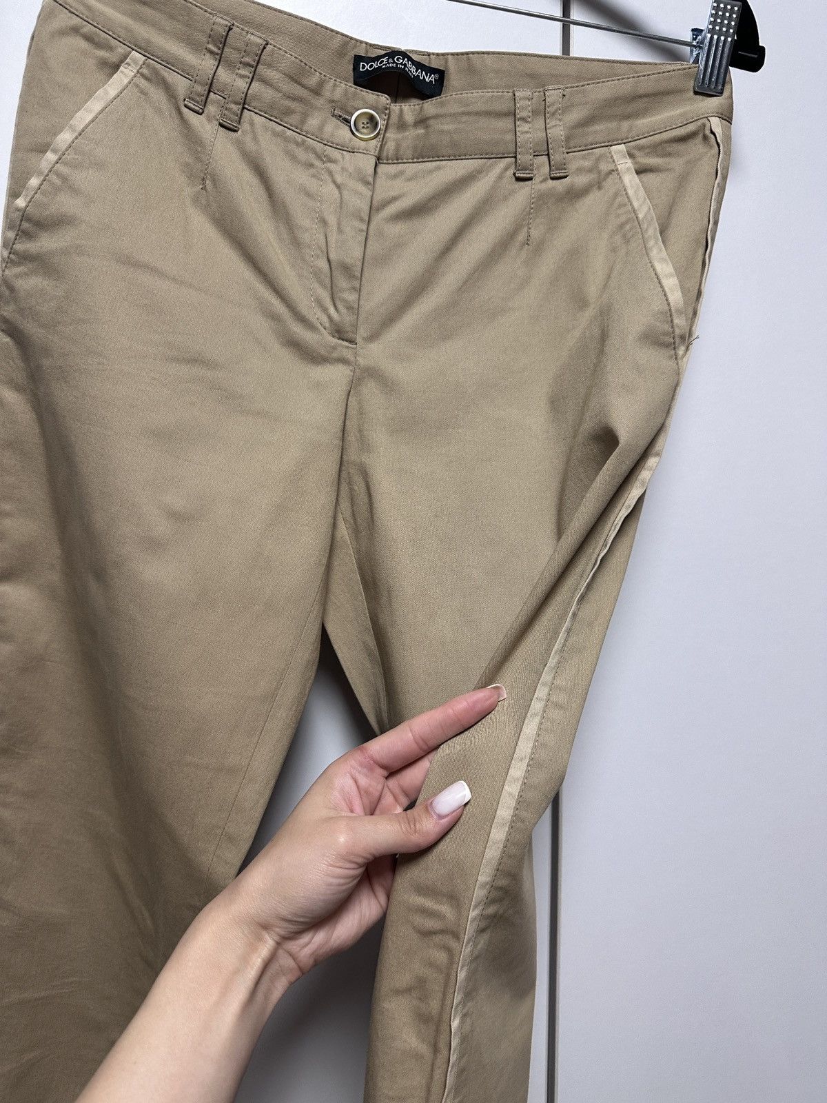 Dolce & Gabbana Dolce & Gabbana luxury classic pants Size 26" / US 2 / IT 38 - 4 Thumbnail