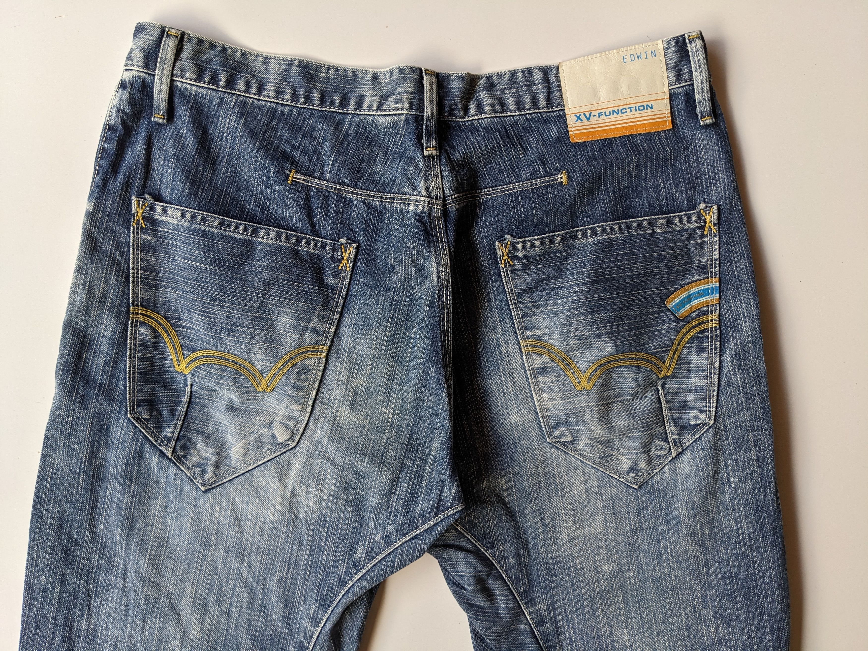 Edwin EDWIN XV Function curve faded jeans Size US 35 - 5 Thumbnail