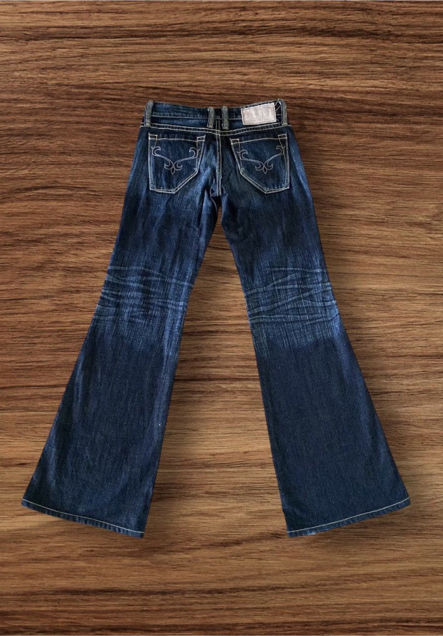 Edwin 🔥🔥Japanese Brand Vienus Jean Super Flare Rare Design Denim Size US 28 / EU 44 - 1 Thumbnail