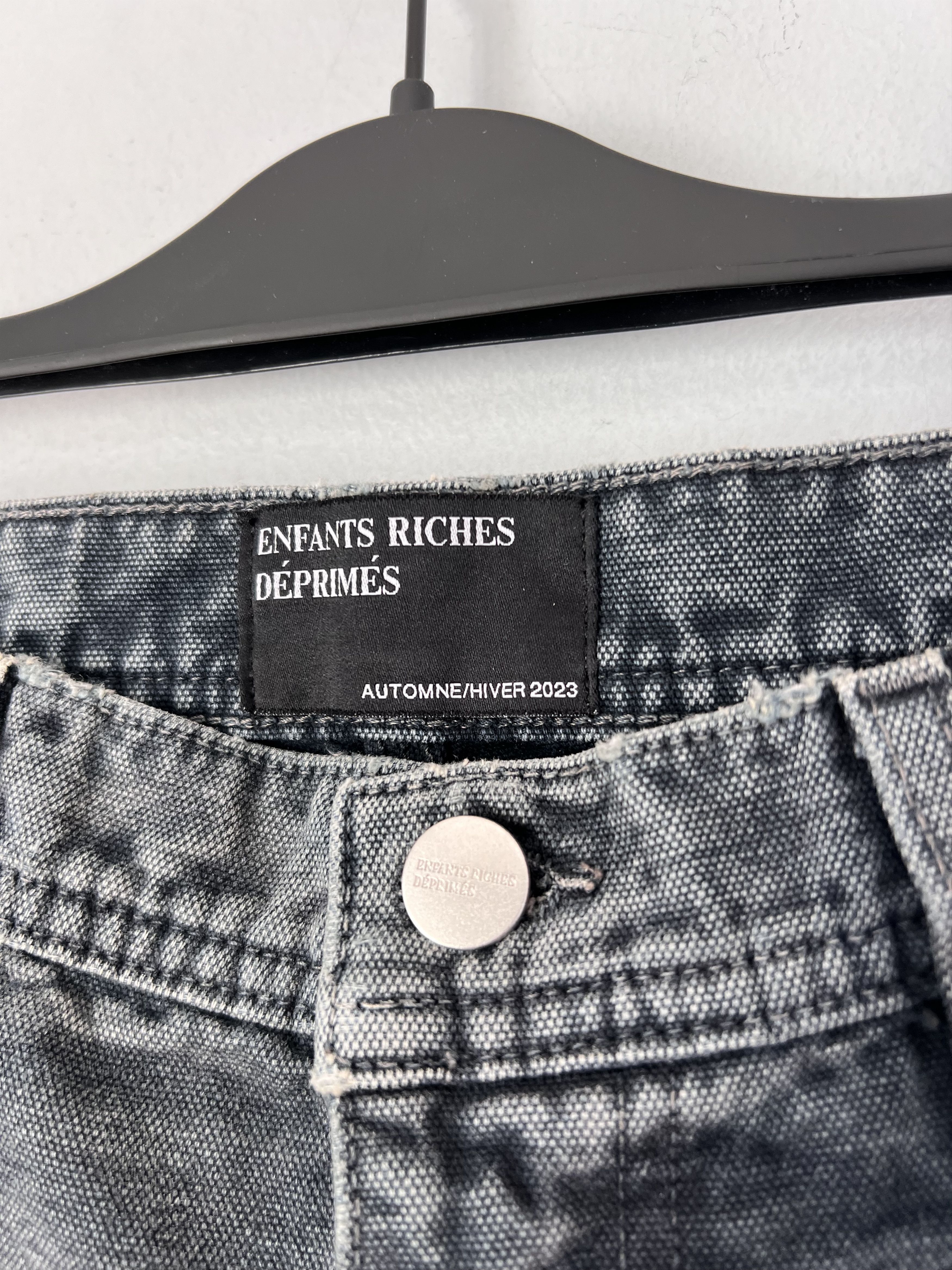 Enfants Riches Deprimes Enfants Riches Deprimes Paint Pants in Black Size US 30 / EU 46 - 4 Thumbnail