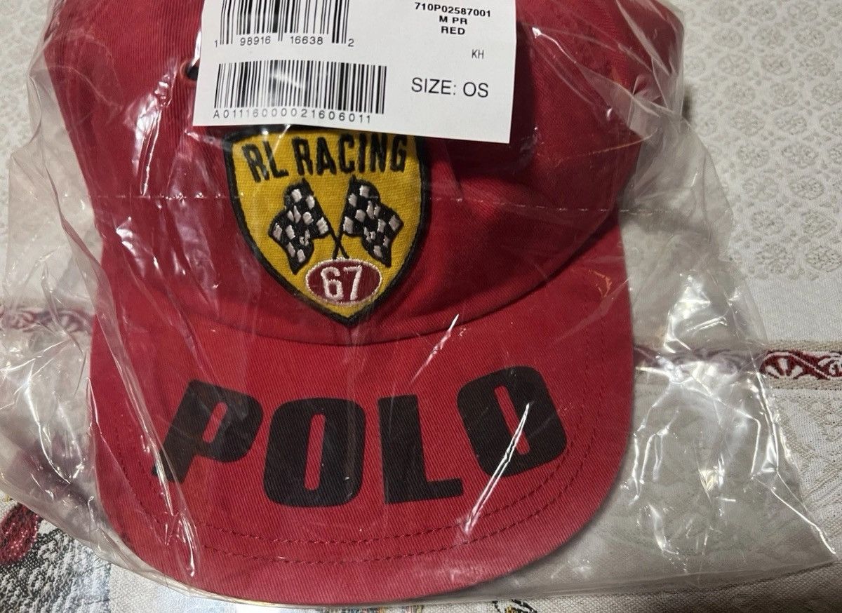 Polo Ralph Lauren Polo Ralph Lauren Logo Patch Twill Ball Cap Rl Red SnapBack Size ONE SIZE - 5 Thumbnail