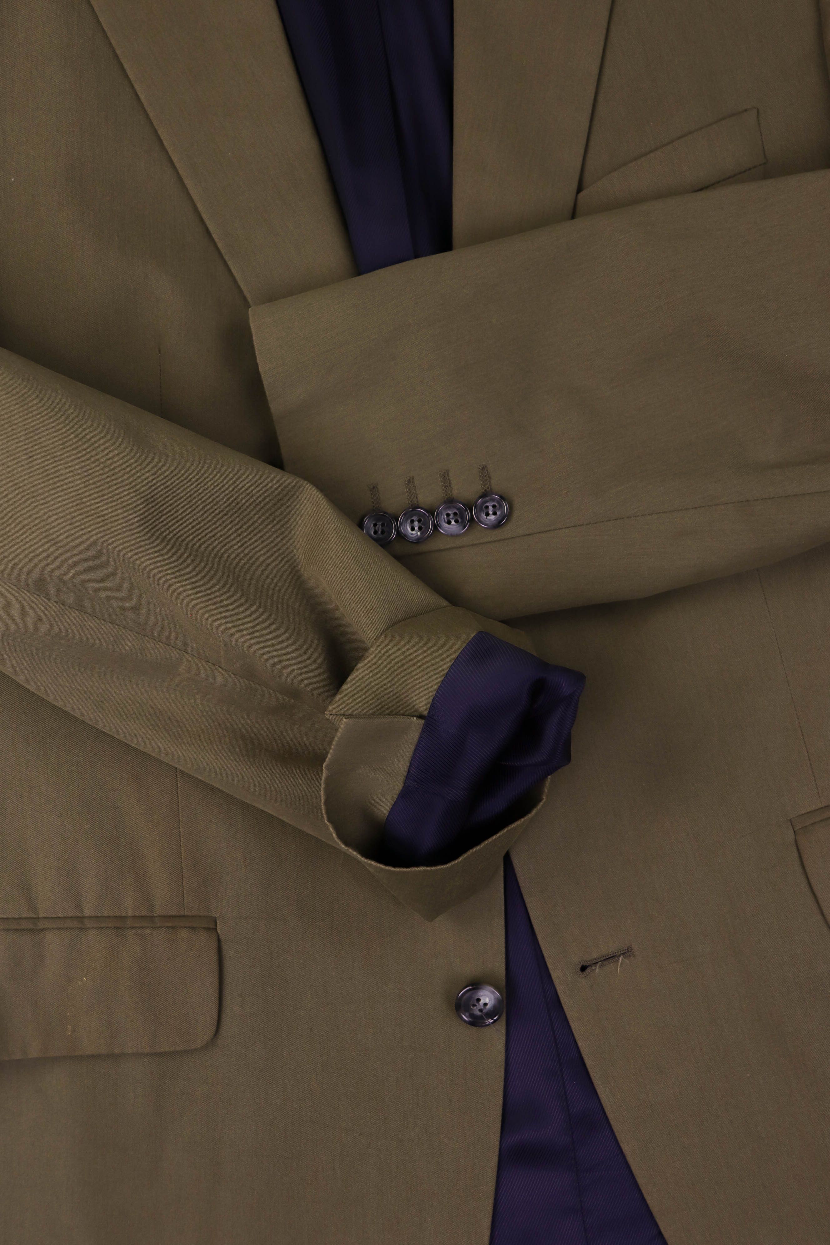 Barbour Barbour Bells Beige/Brown Cotton Blazer Jacket Size 40R - 10 Thumbnail