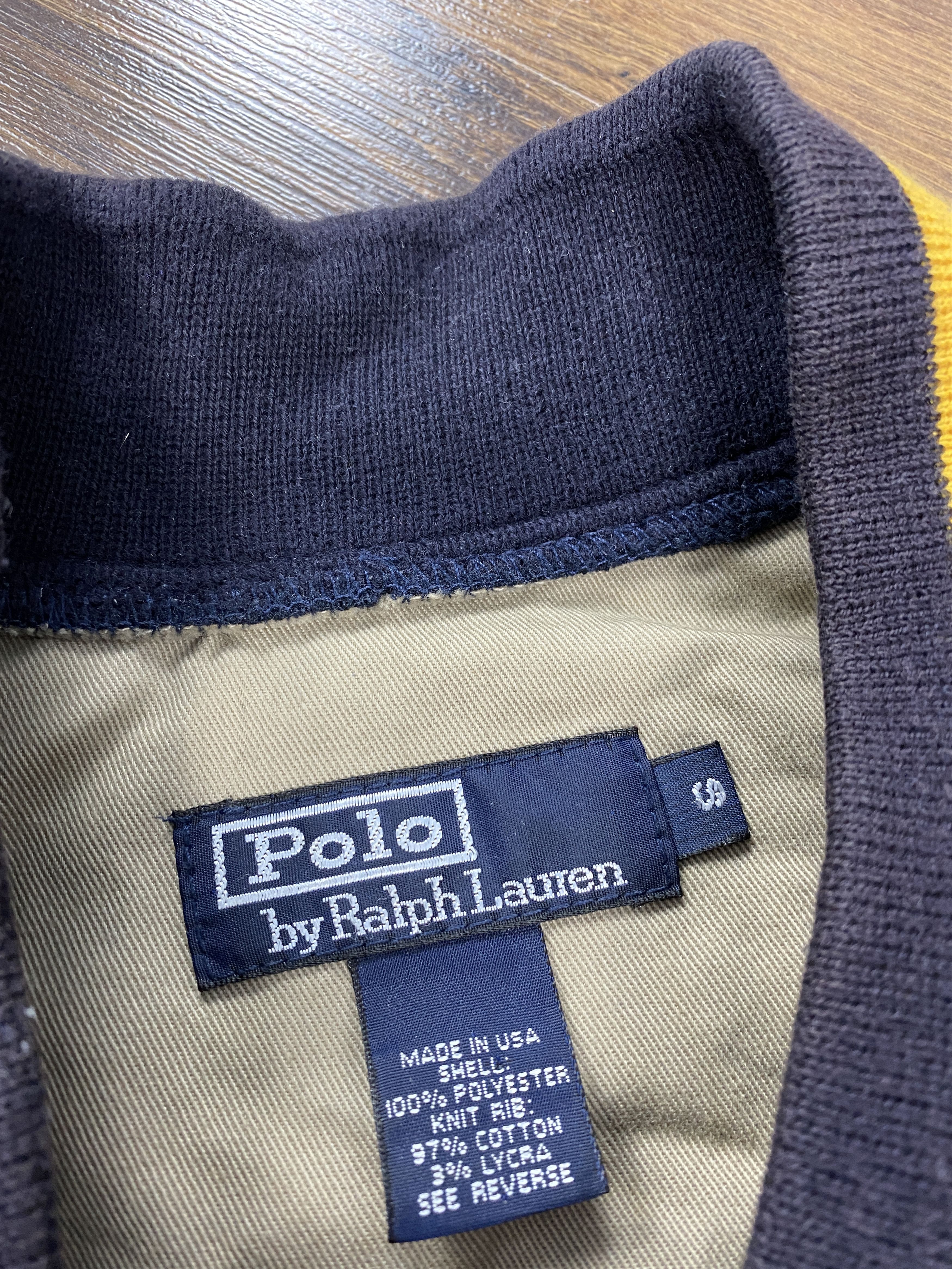 Polo Ralph Lauren Polo Ralph Lauren vintage fleece bomber jacket made in USA Size US S / EU 44-46 / 1 - 4 Thumbnail