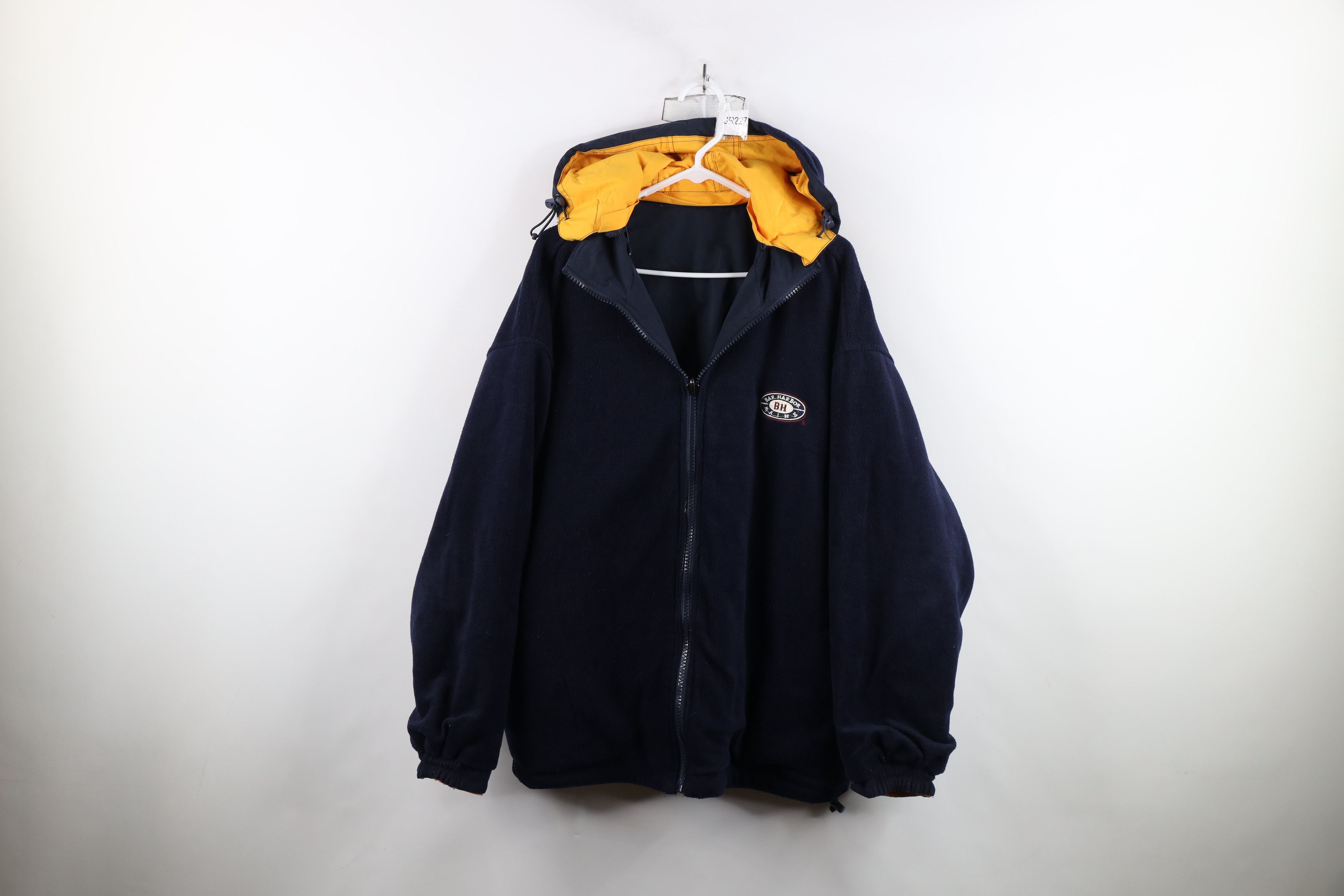 Vintage Vintage 90s Streetwear Reversible Bar Harbor Hooded Jacket Size US L / EU 52-54 / 3 - 12 Thumbnail