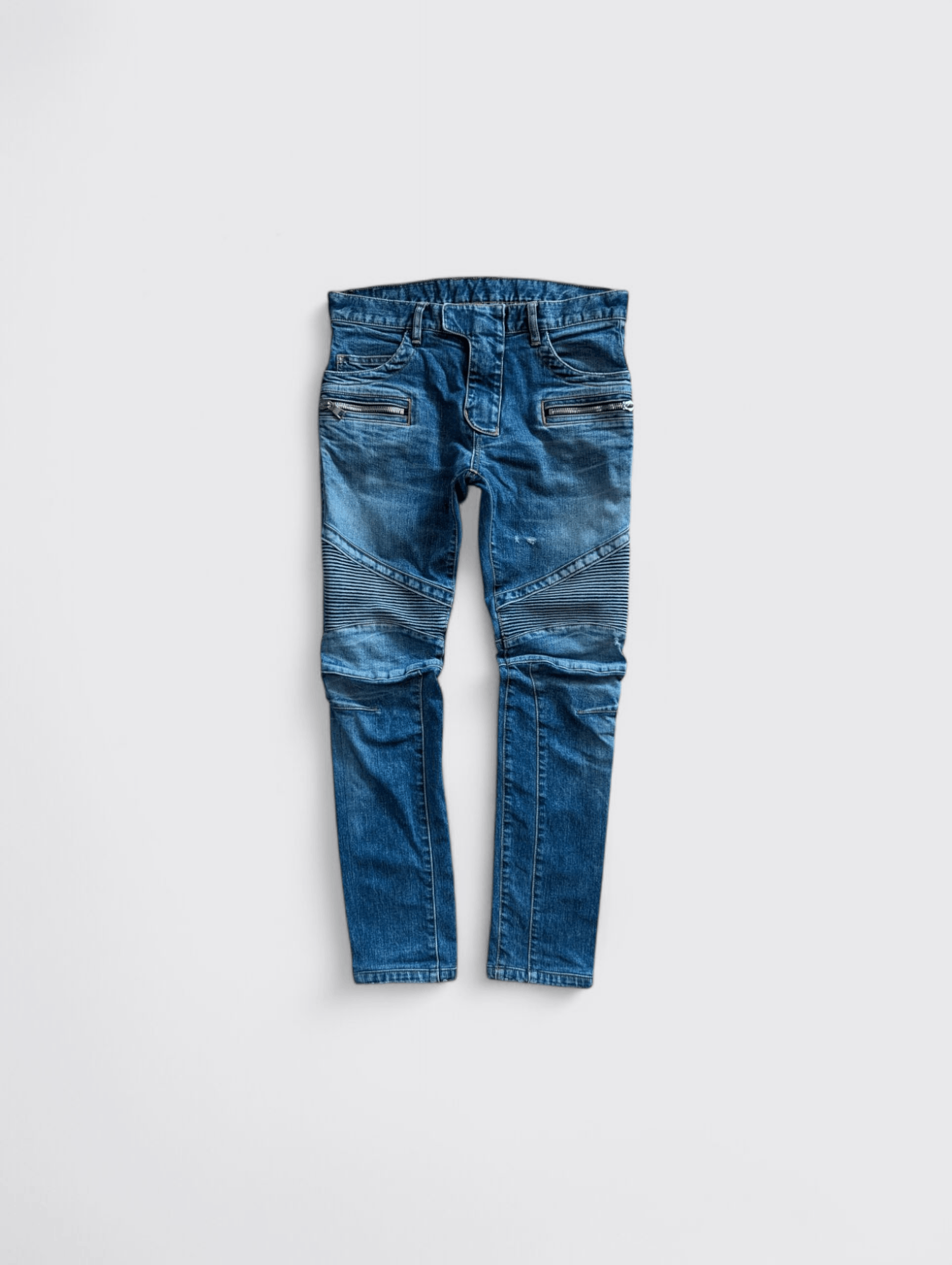 Balmain Balmain Og Biker Denim Jeans Pants Size US 30 / EU 46 - 4 Thumbnail