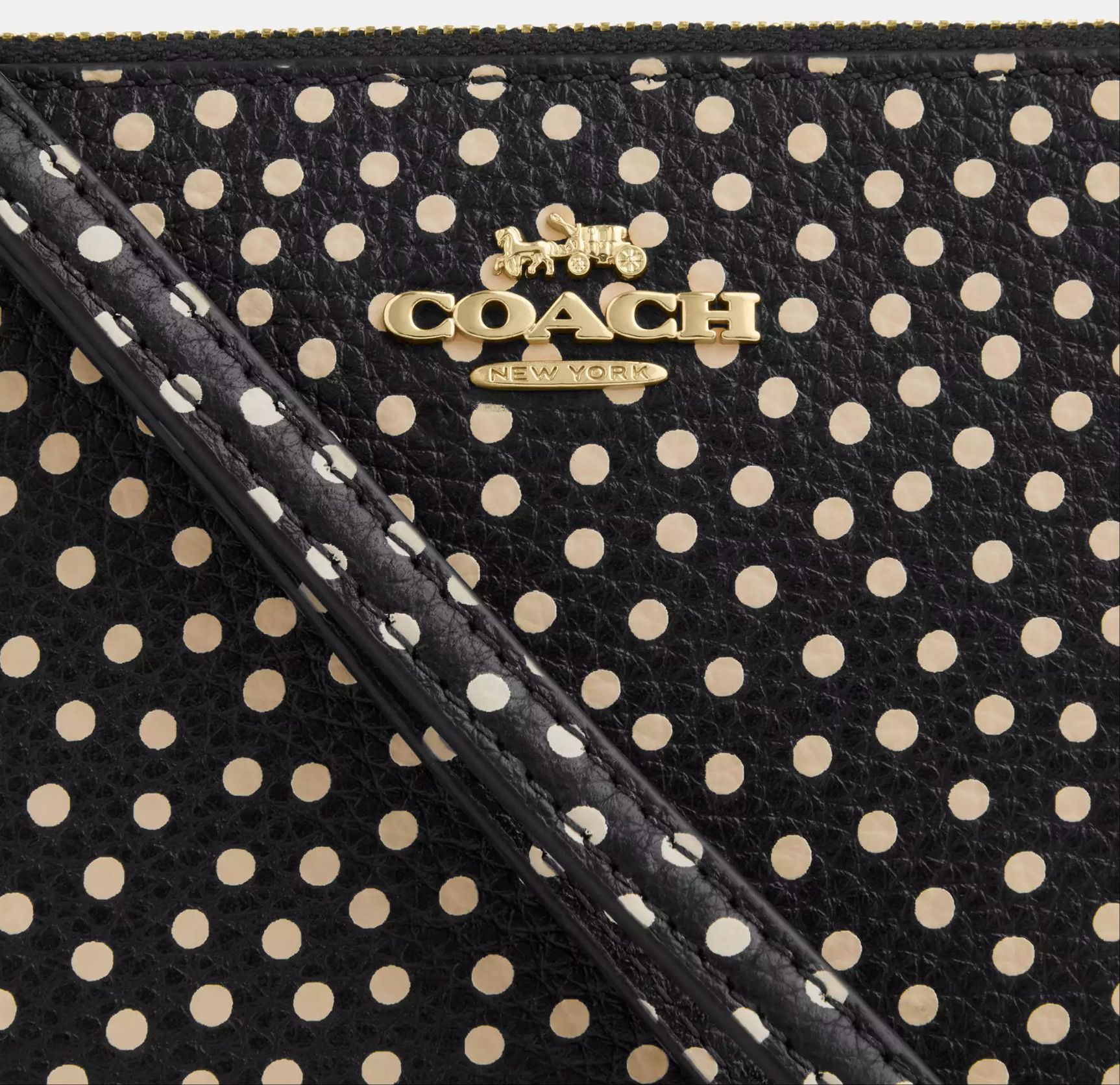 Coach Corner Zip Wristlet With Spot Print CCJ71 Size ONE SIZE - 6 Thumbnail