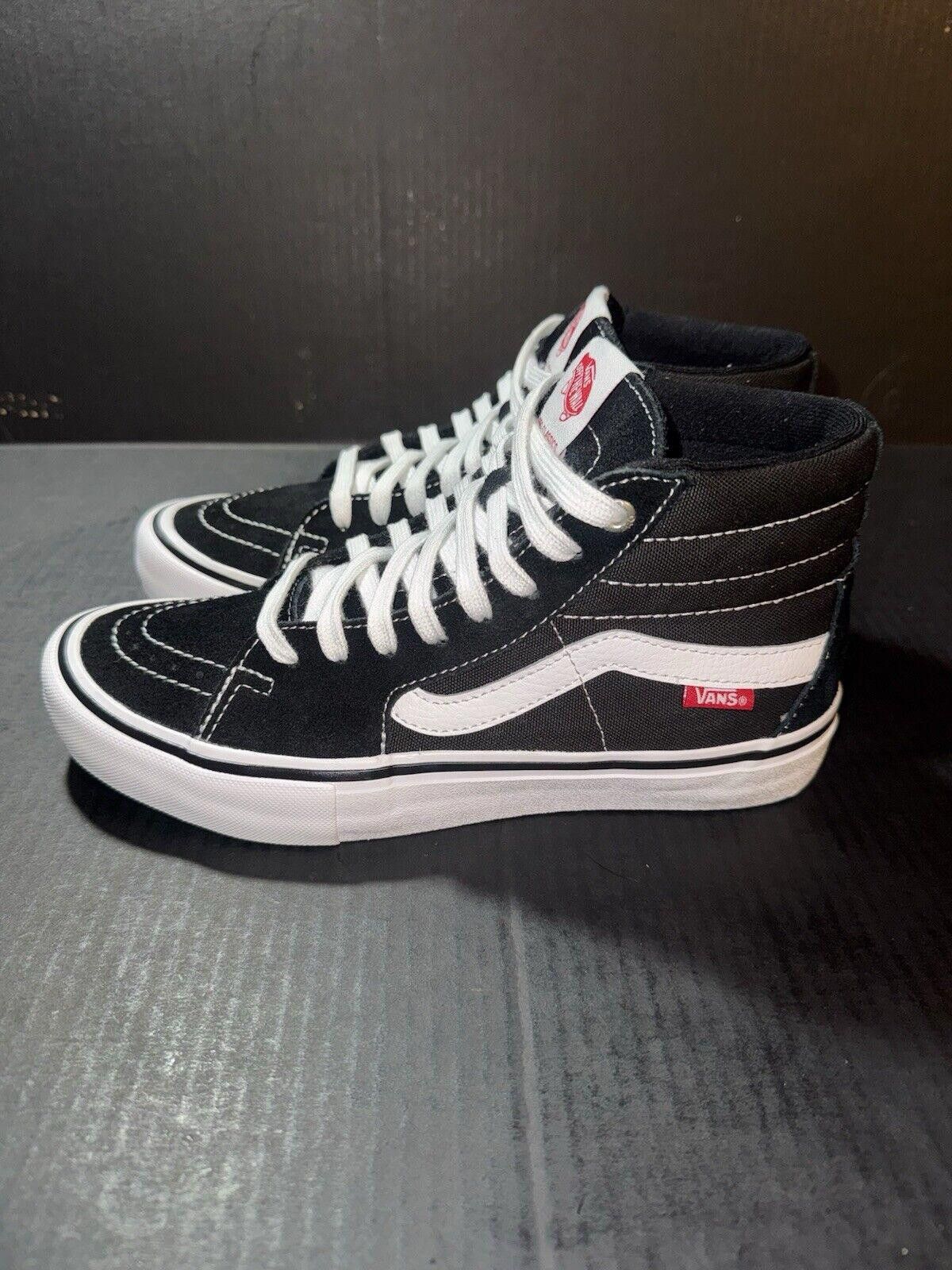 Vans VANS Men's Sk8-Hi Pro Black White - Size 7 - 500714 Size US 7 / EU 40 - 5 Thumbnail