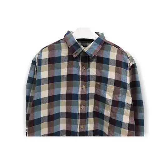 Flannel × Vintage Vintage Pozzyrap Plaid Tartan Flannel Shirt 👕 Size US L / EU 52-54 / 3 - 2 Thumbnail