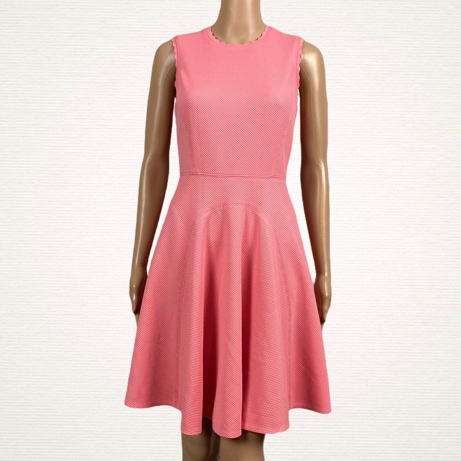 Other Rebecca Taylor Pink Scuba A-Line Fit & Flare Party Dress 0 Size XS / US 0-2 / IT 36-38 - 1 Thumbnail