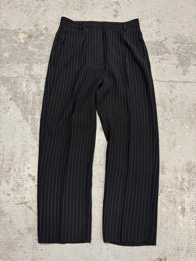 Maison Margiela SS2017 Maison Margiela Striped Black Pants Size US 28 / EU 44 - 1 Thumbnail