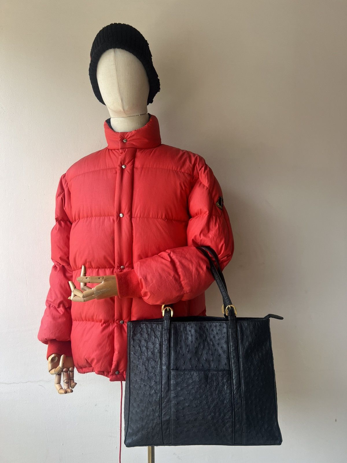 Leather Archive JRA Japan Ostrich Leather Tote Bag Size ONE SIZE - 6 Thumbnail