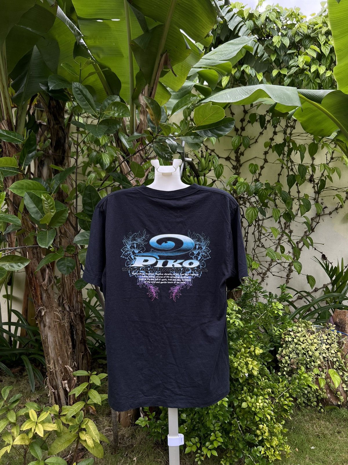 Japanese Brand × Vintage 90’s PIKO HAWAIIAN LONGBOARD WEAR SURF Y2K RARE RETRO TEE Size US M / EU 48-50 / 2 - 1 Thumbnail