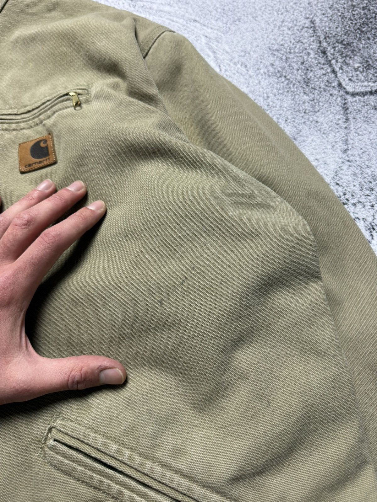 Vintage Carhartt Active Jacket Detroit Coat Skate Style Y2k