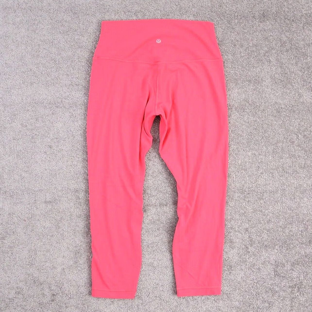 Lululemon Lululemon Leggings Size 6 Pink Base Pace High Rise Cropped Women Size 28" / US 6 / IT 42 - 4 Thumbnail
