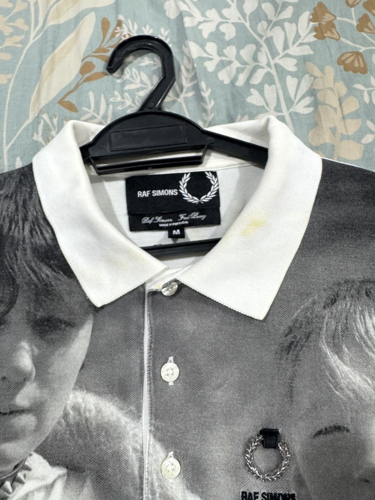 Raf by Raf Simons Raf Simon x Fred Perry Oversize Print Polo Size US M / EU 48-50 / 2 - 5 Thumbnail