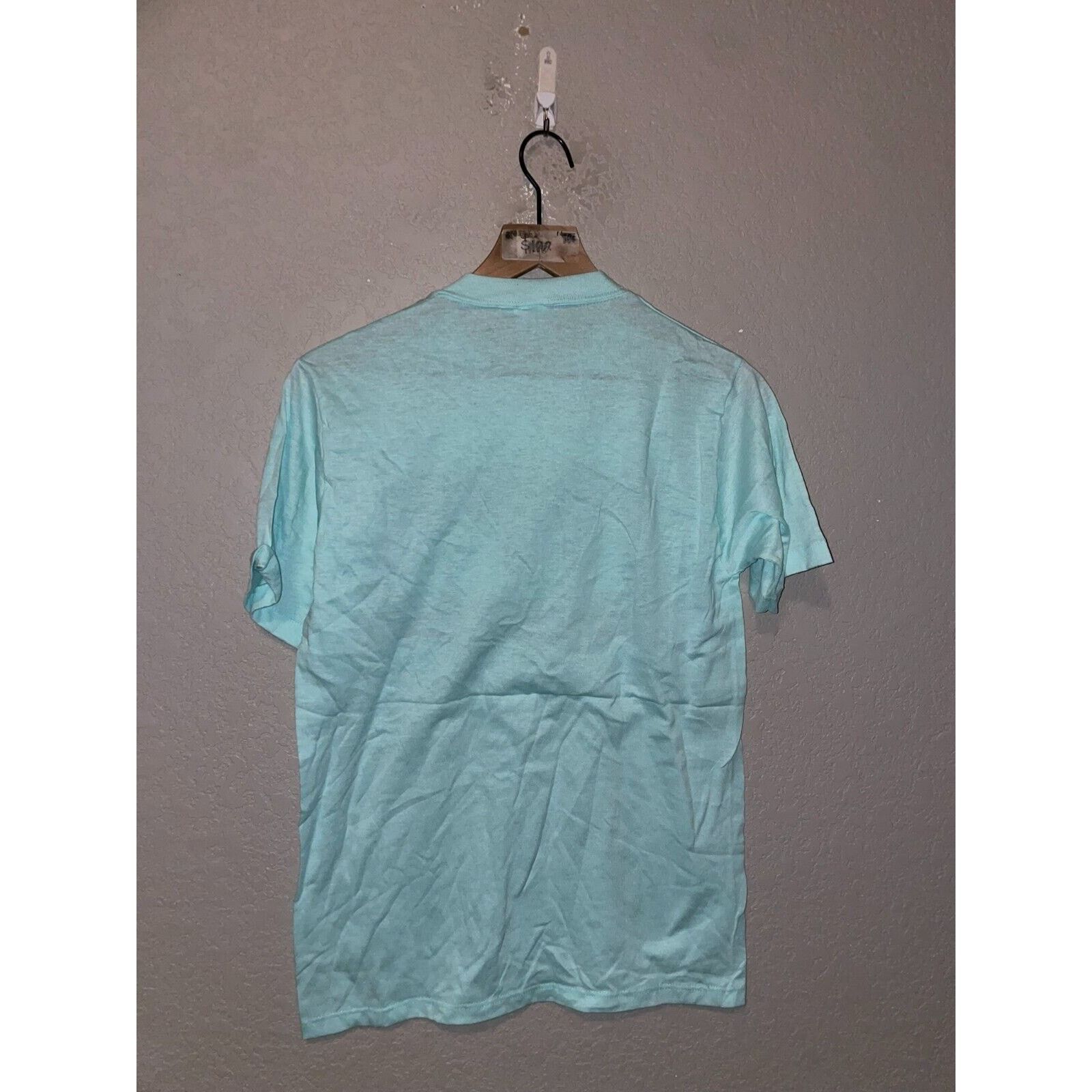 Jerzees Vintage Pennsylvania Blue Shirt Bear Nature Blue Tee 80s M Size US M / EU 48-50 / 2 - 10 Thumbnail