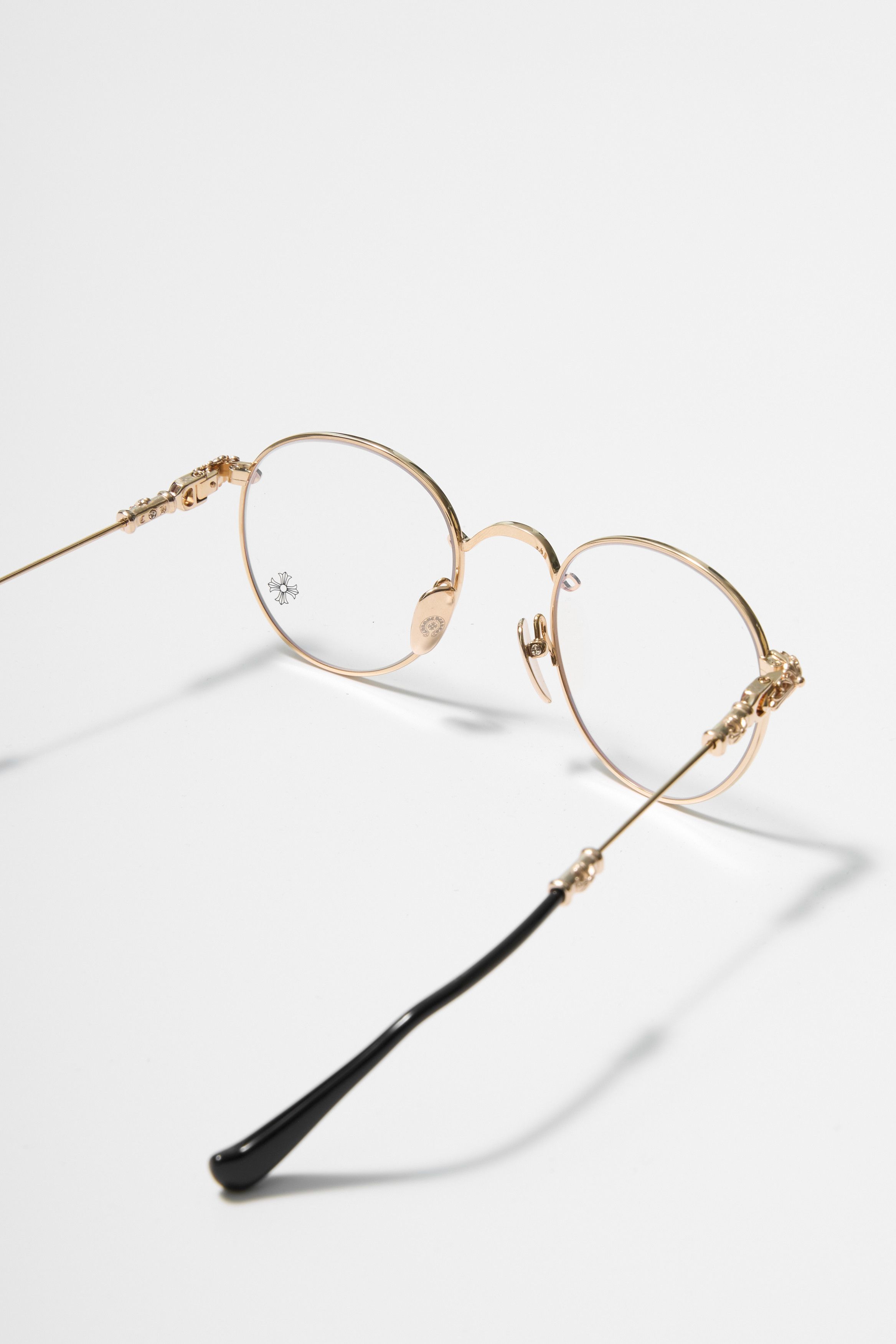 Chrome Hearts CHROME HEARTS BUBBA MATTE BLACK/GOLD PLATED-PLASTIC Size ONE SIZE - 7 Thumbnail