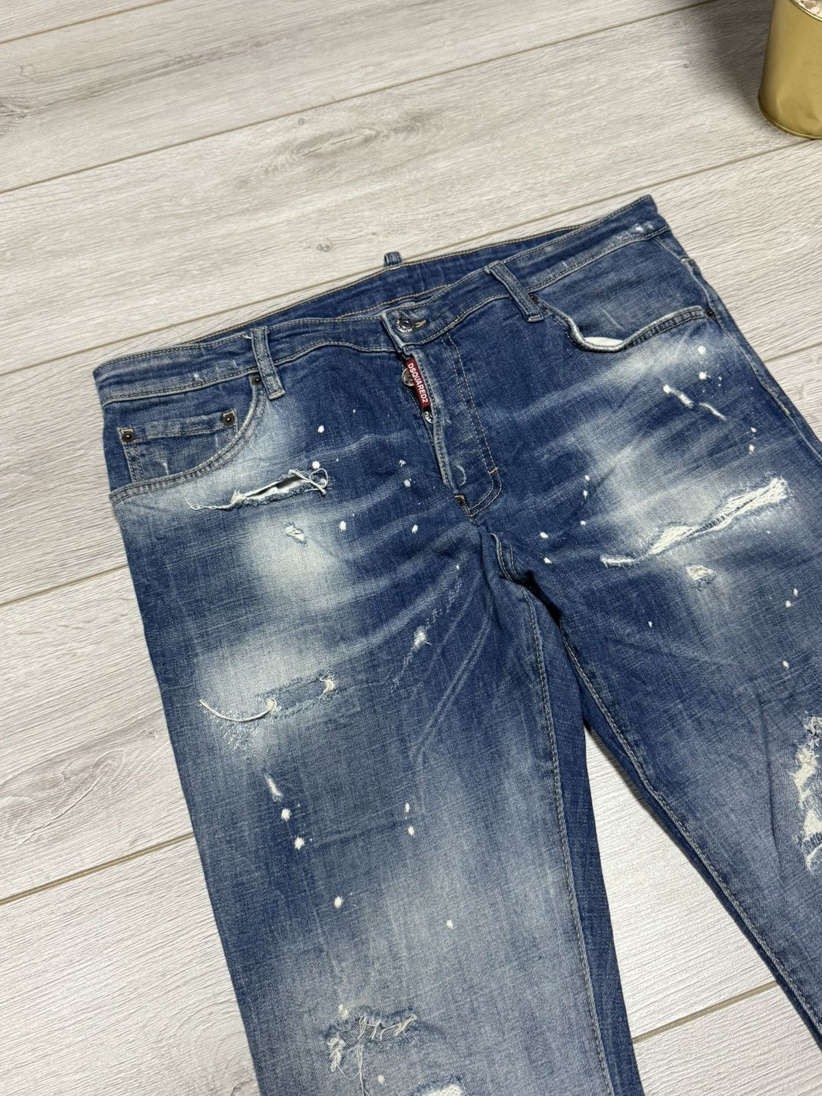 Dsquared2 Dsqaured vintage painted spots ripped denim jeans Size US 36 / EU 52 - 5 Thumbnail