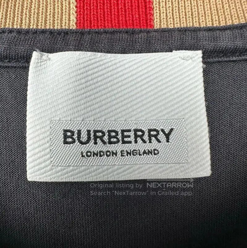 Burberry Burberry Men's Black Cotton T. Size US S / EU 44-46 / 1 - 5 Thumbnail