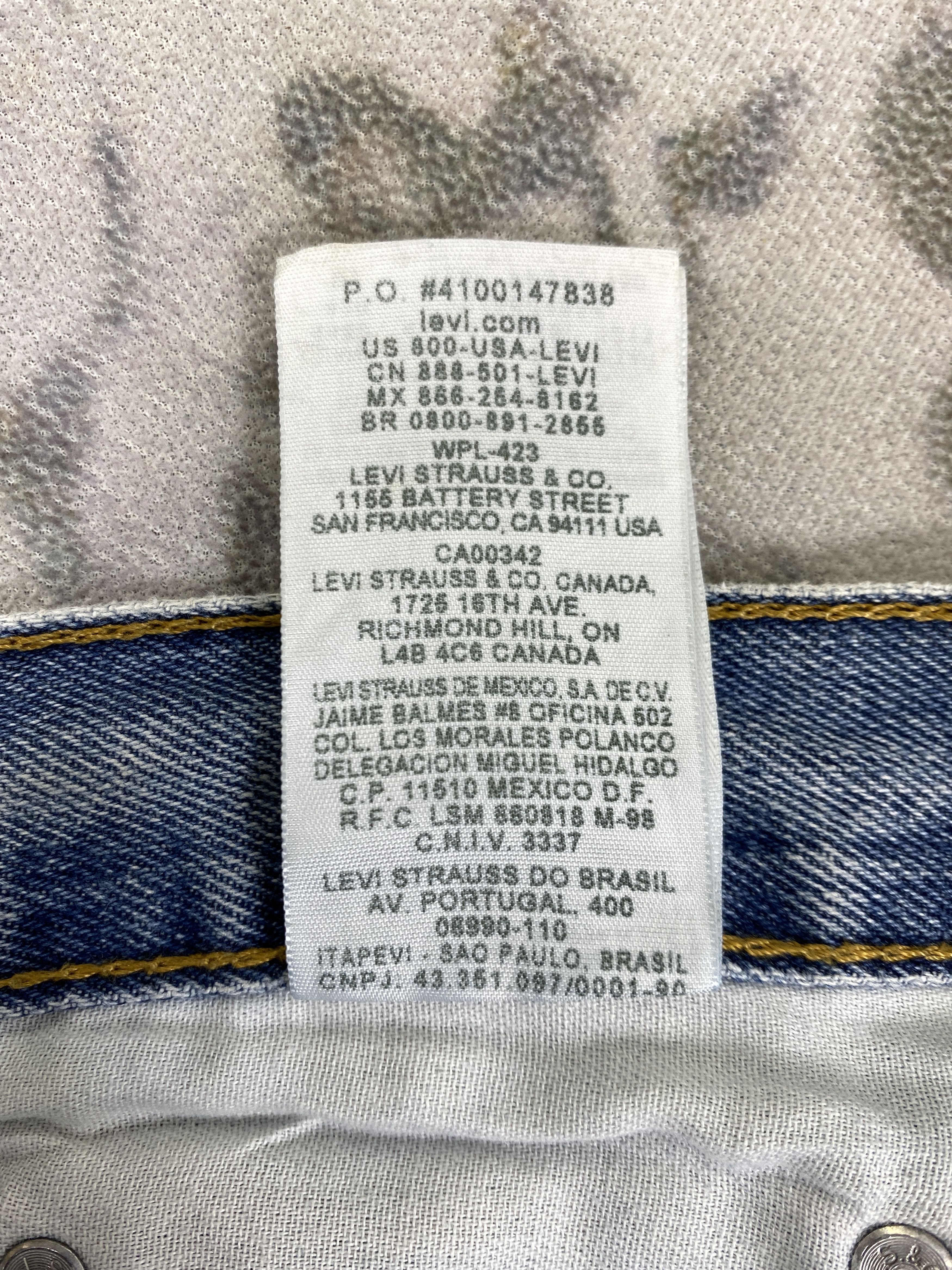 Levi's Light Wash Vintage Levi's 560 Denim 36 x 35 -JN159 Size US 36 / EU 52 - 11 Thumbnail