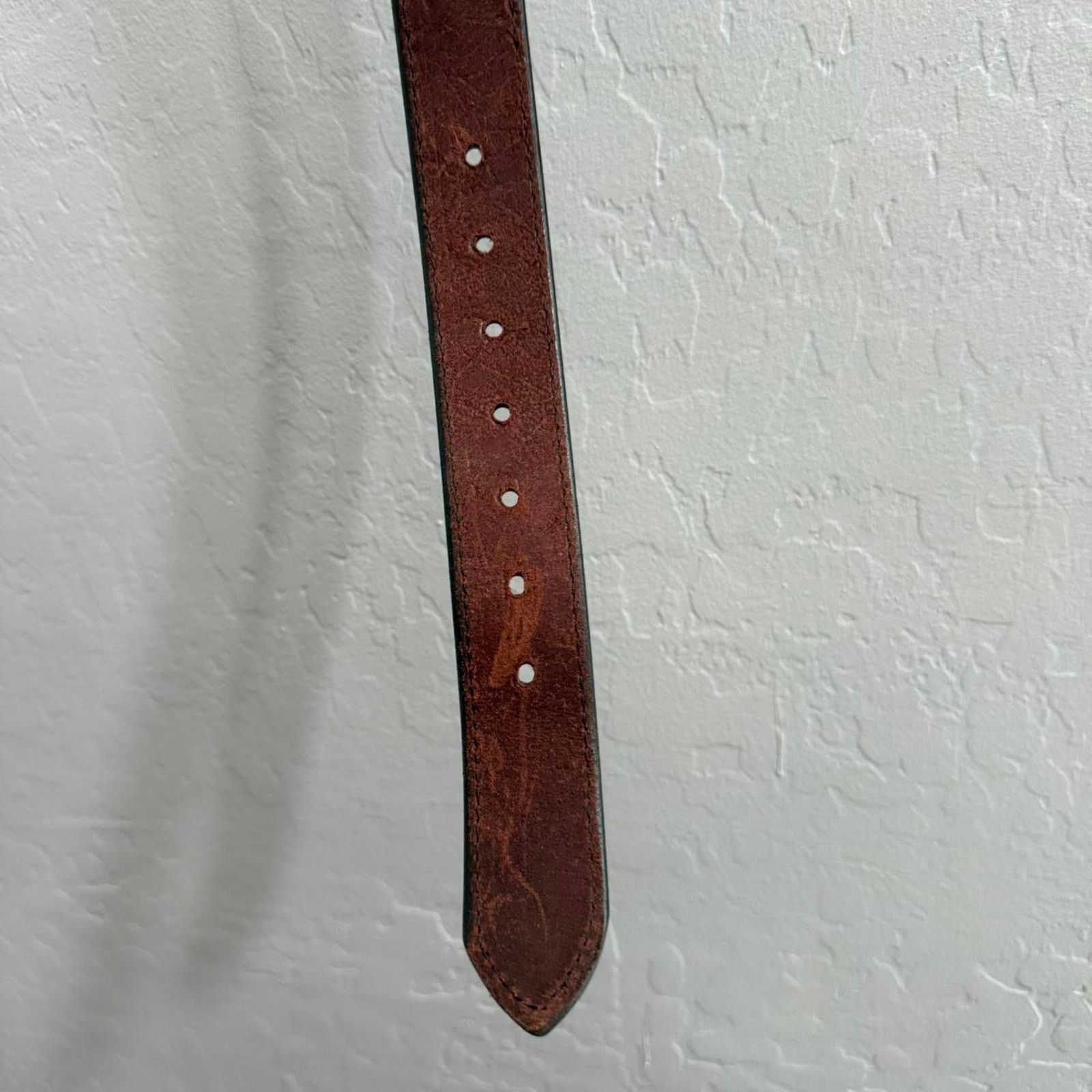 Other Thick Leather Belt Made With High Quality Materials Size 40 - 7 Thumbnail