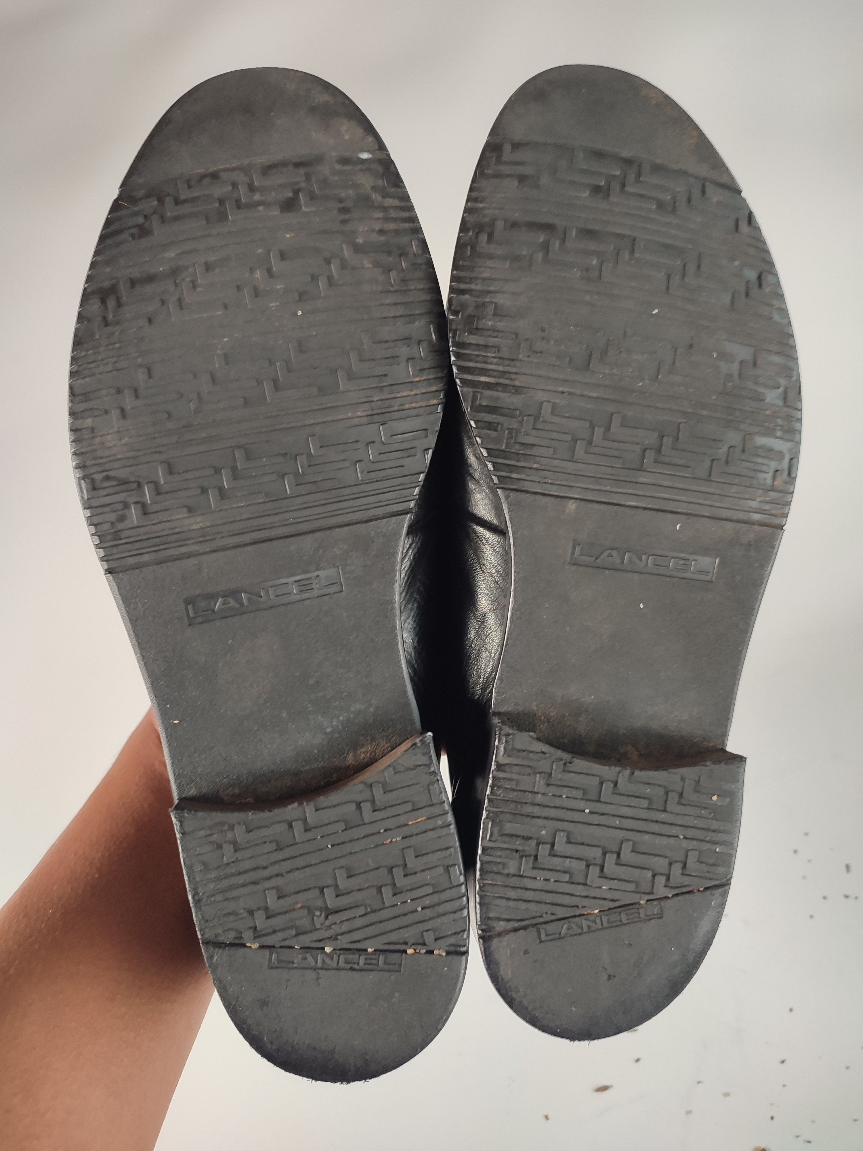 Lancel Authentic Lancel Black Leather Loafers Size US 7 / EU 40 - 6 Thumbnail