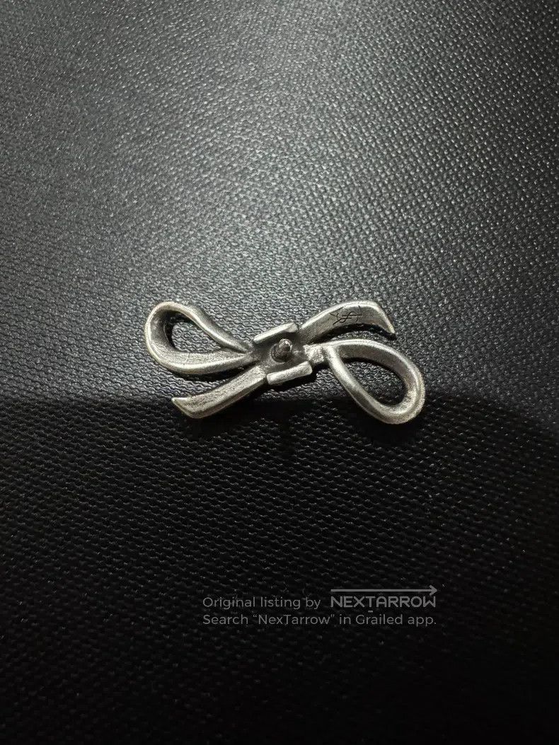 Saint Laurent Paris Saint Laurent Paris Crystal Bow Brooch Size ONE SIZE - 5 Thumbnail