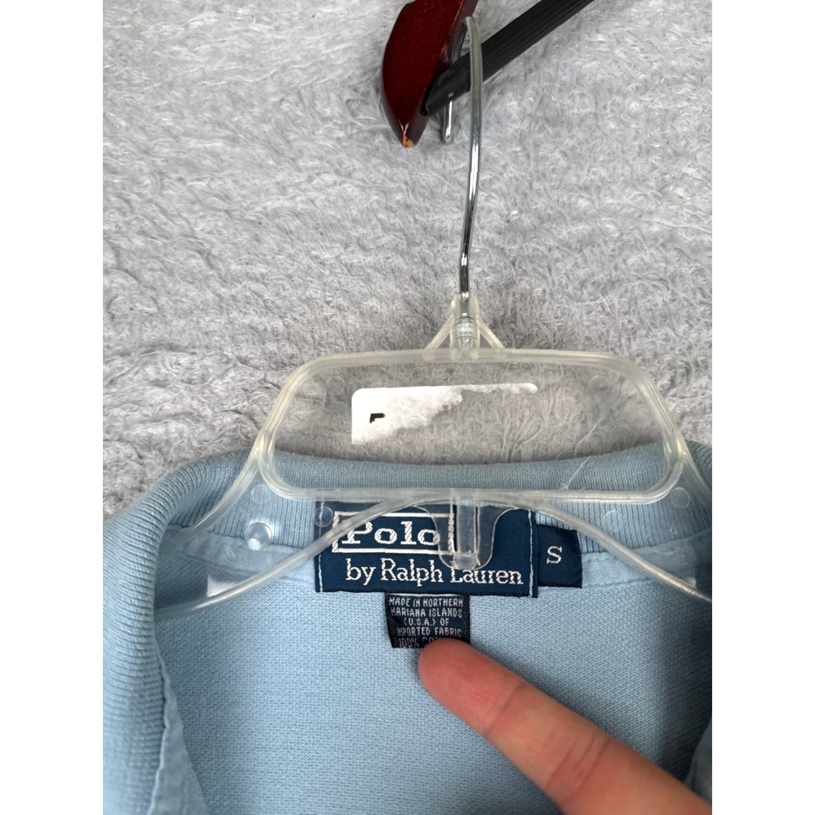 Ralph Lauren VINTAGE Ralph Lauren Polo Shirt Men Small Blue Cotton Short Sleeve Polo Shirt Slim Fit America Sports 90s Mens Size US S / EU 44-46 / 1 - 7 Thumbnail