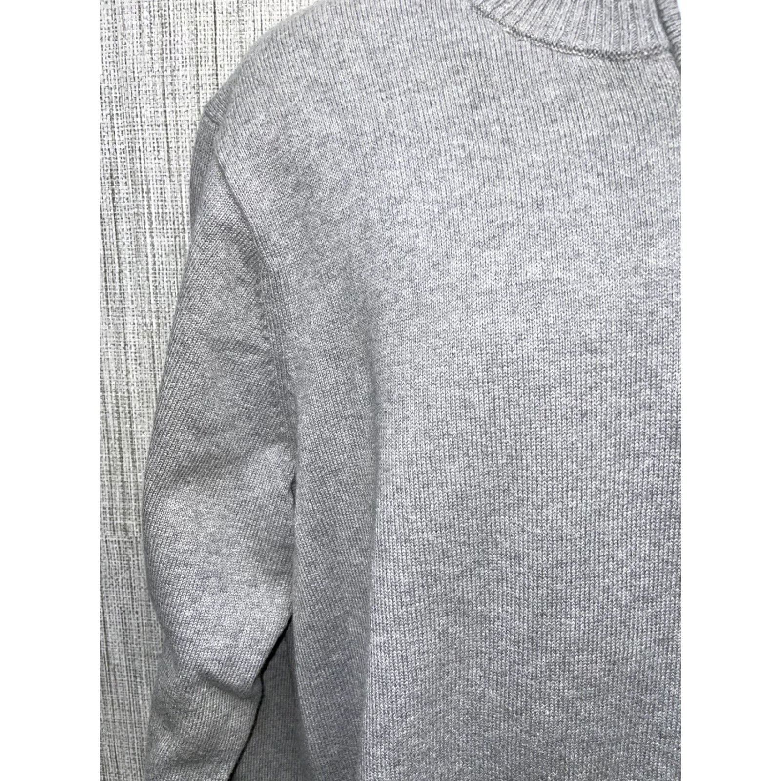 Duluth Trading Company Duluth Trading Company Cotton Blend Grey Half Zip Pullover Mens XL Sweater Zip Gray Pullover Men XL Size US XL / EU 56 / 4 - 5 Thumbnail