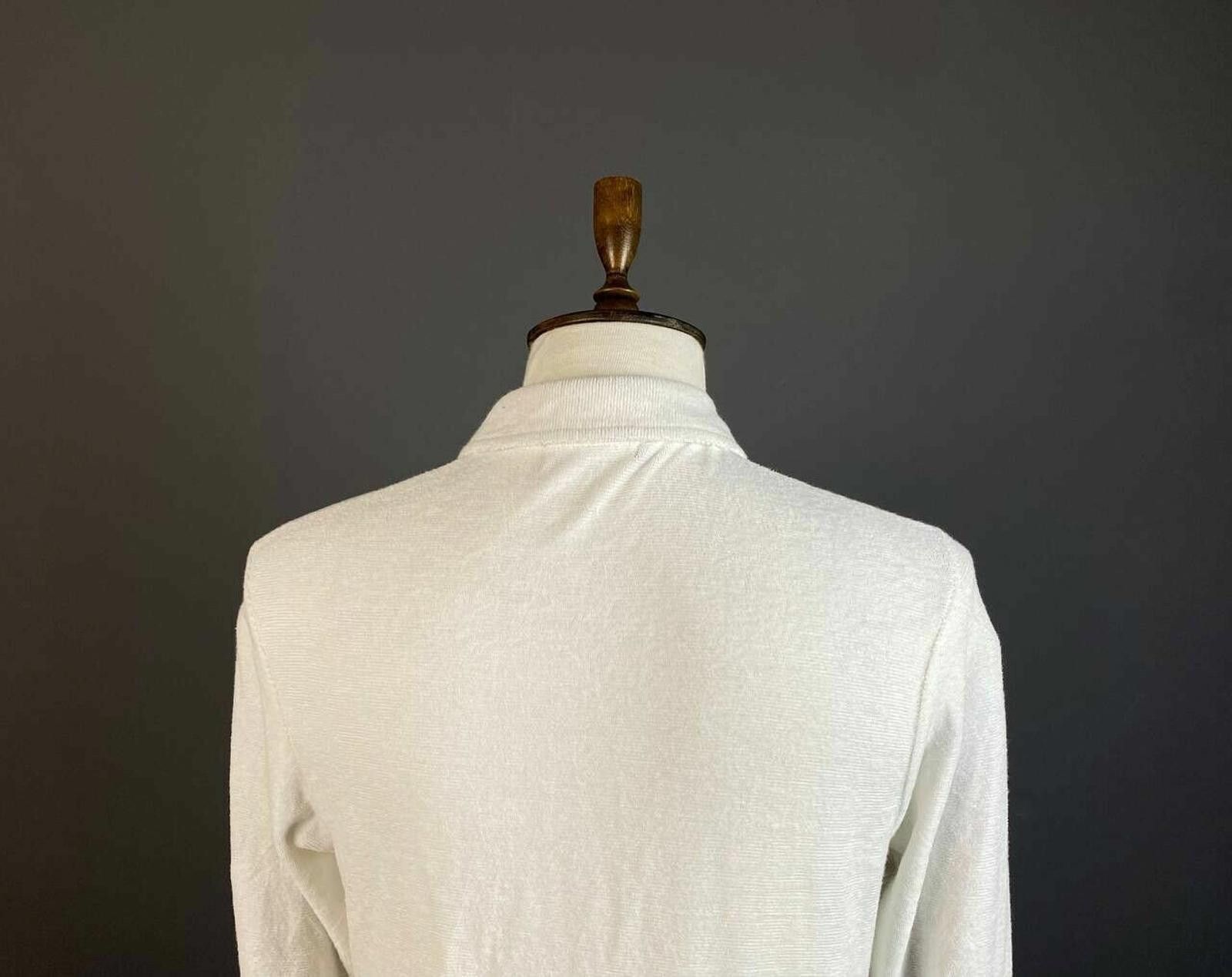 Fred Perry Men Fred Perry Reissues White Full Zip Sweater Size S Size US S / EU 44-46 / 1 - 8 Thumbnail