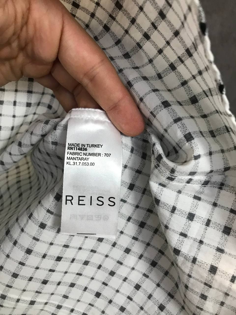 Reiss Reiss long sleeve shirt Size US M / EU 48-50 / 2 - 5 Thumbnail