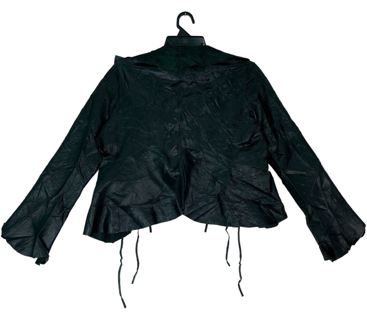 Other ZAGONARA deconstructed patchwork spiral open collar jacket Size ONE SIZE - 4 Thumbnail