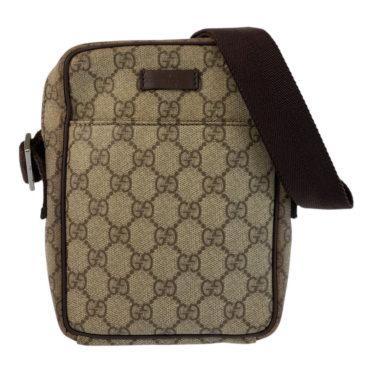 Gucci Gucci GG Supreme Canvas Shoulder Bag Textile Shoulder Bag 122754 Duty Free For Usa in Beige, Women's