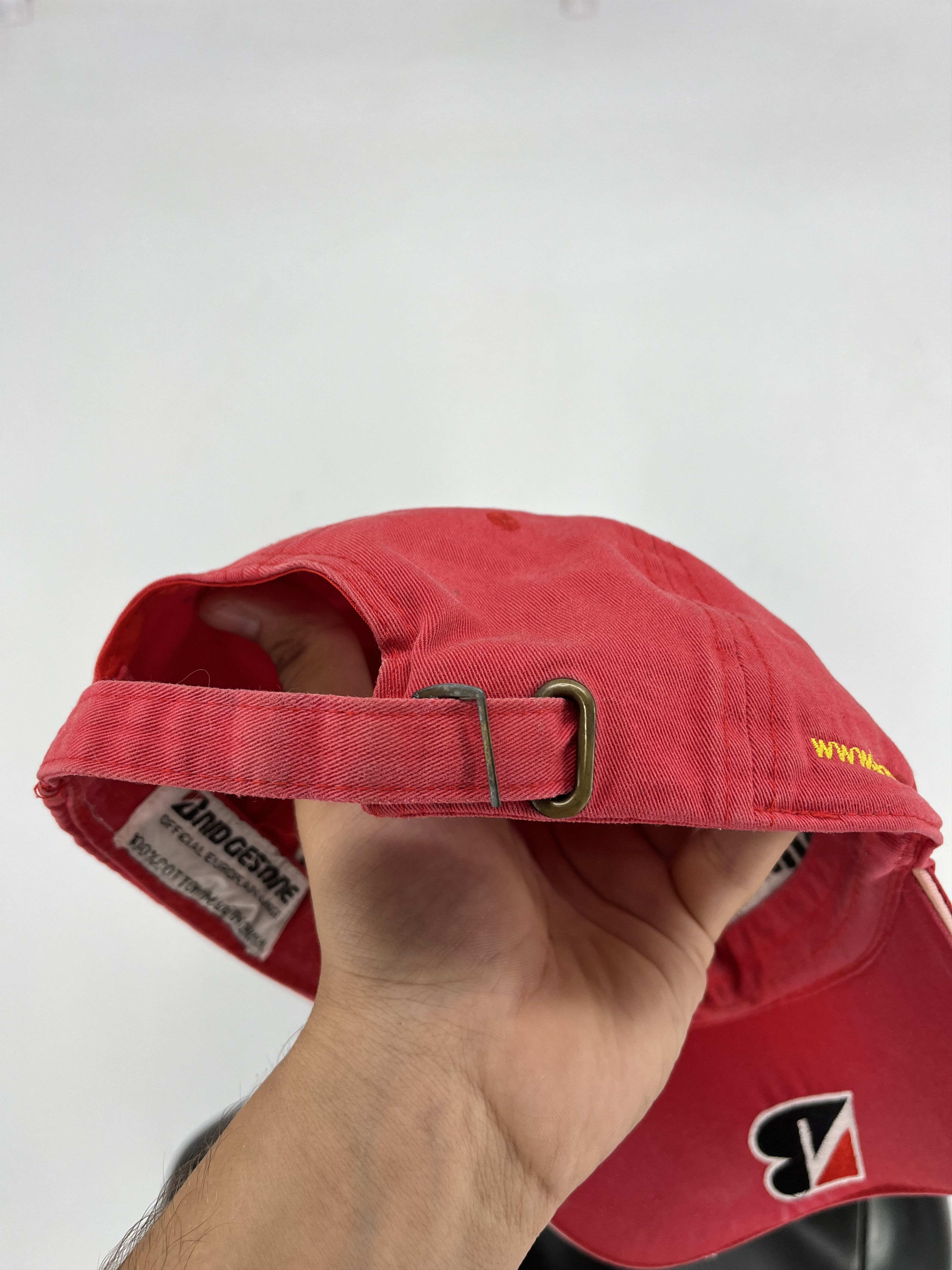 Vintage Vintage y2k Bridgestone Cap Hat Michael Schumacher F1 Size ONE SIZE - 7 Thumbnail