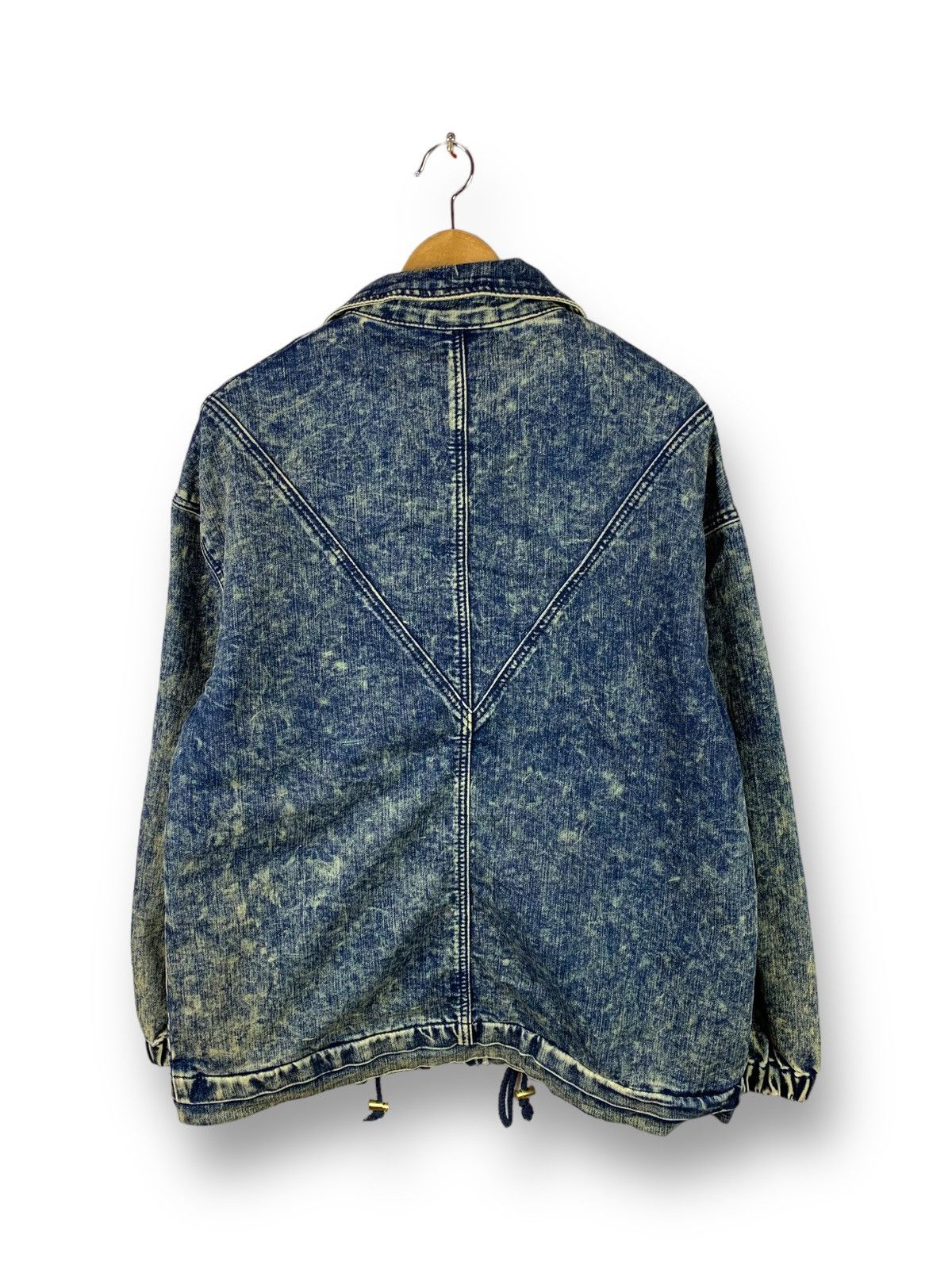 Forever 21 Rare! Forever 21 Stone Wash Denim Hippies Jacket Size US S / EU 44-46 / 1 - 2 Thumbnail