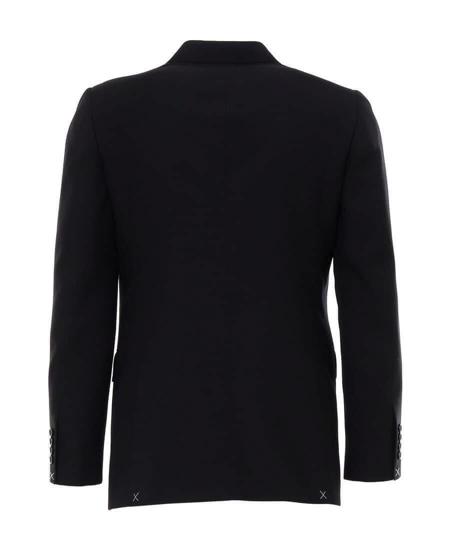 Celine × Hedi Slimane SS20 Runway Double Breasted Gabardine Wool Jacket sz52 Size 52S - 10 Thumbnail