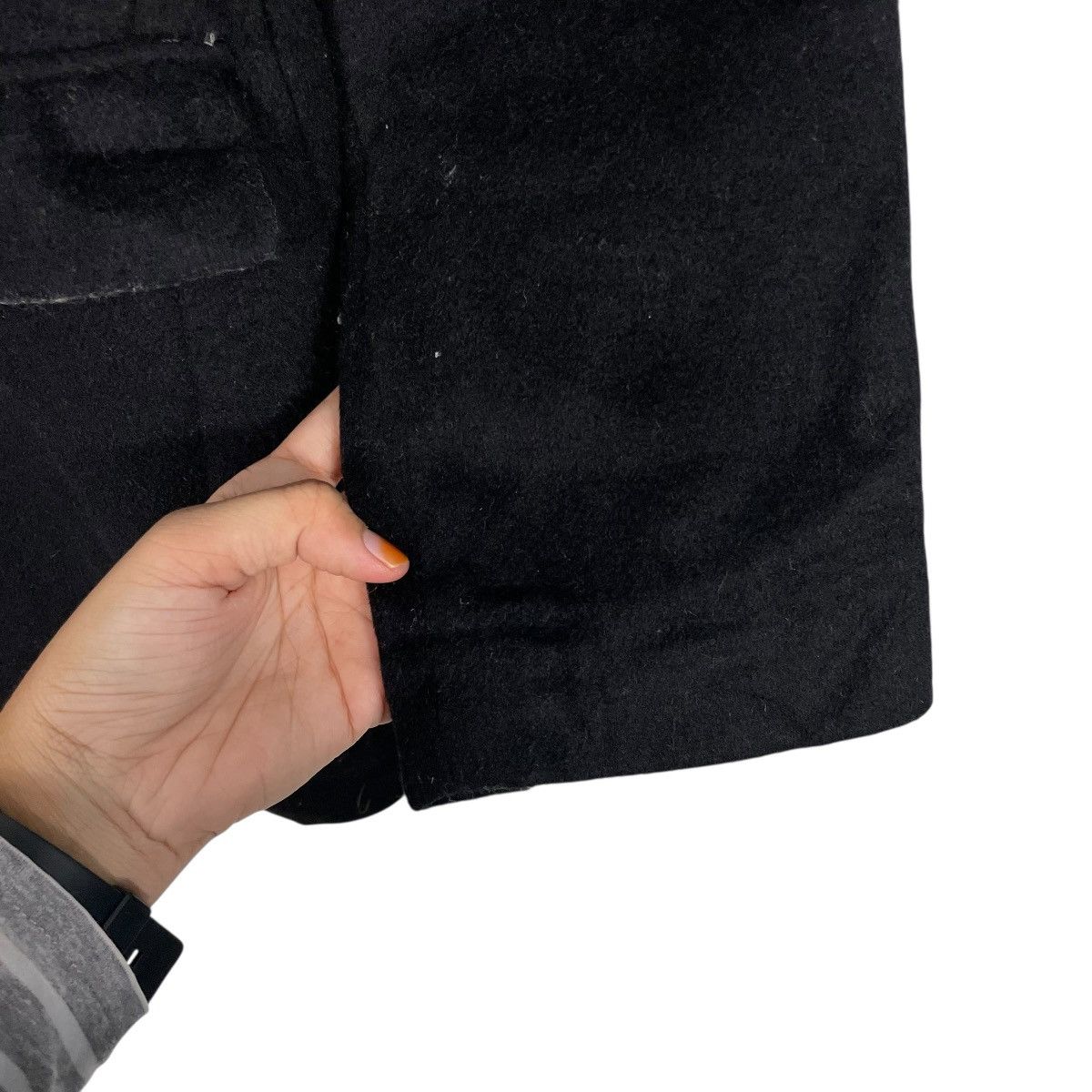 Japanese Brand Japanese Brand Sly Black Overcoat Size M / US 6-8 / IT 42-44 - 13 Thumbnail