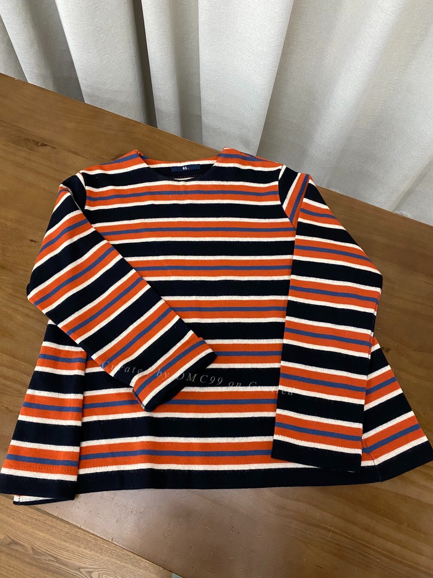45rpm 45R Wool Striped Top Size US L / EU 52-54 / 3 - 1 Thumbnail